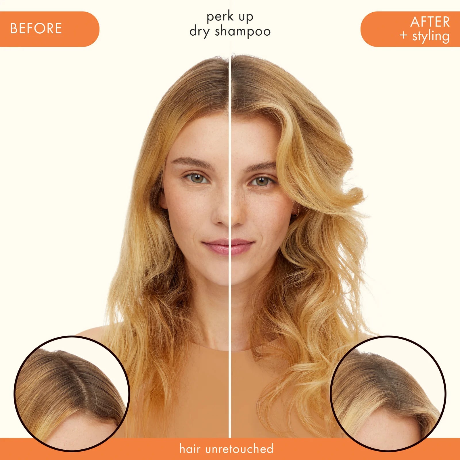 Amika Perk Up Talc-Free Dry Shampoo (Oil absorbing & refreshing spray)