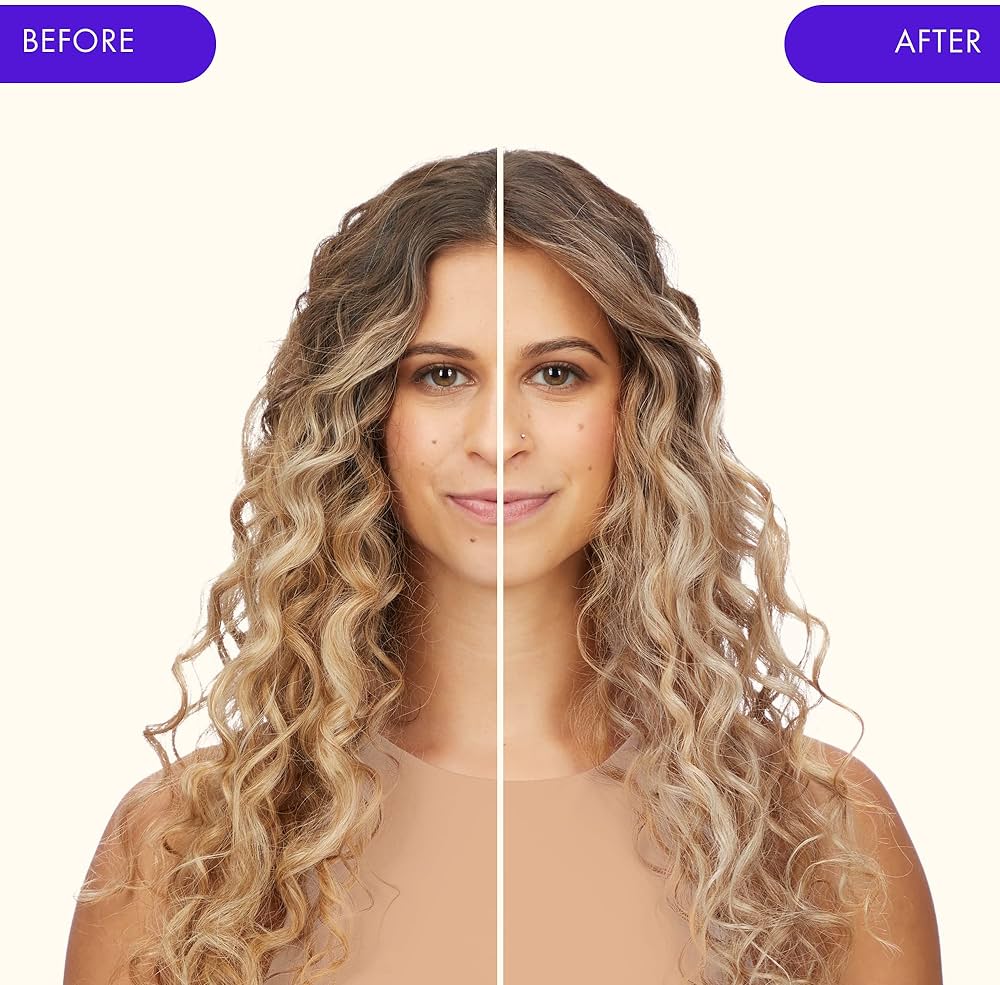 Amika Bust Your Brass Cool Blonde Strength Repair Conditioner (Conditioner for blond hair)