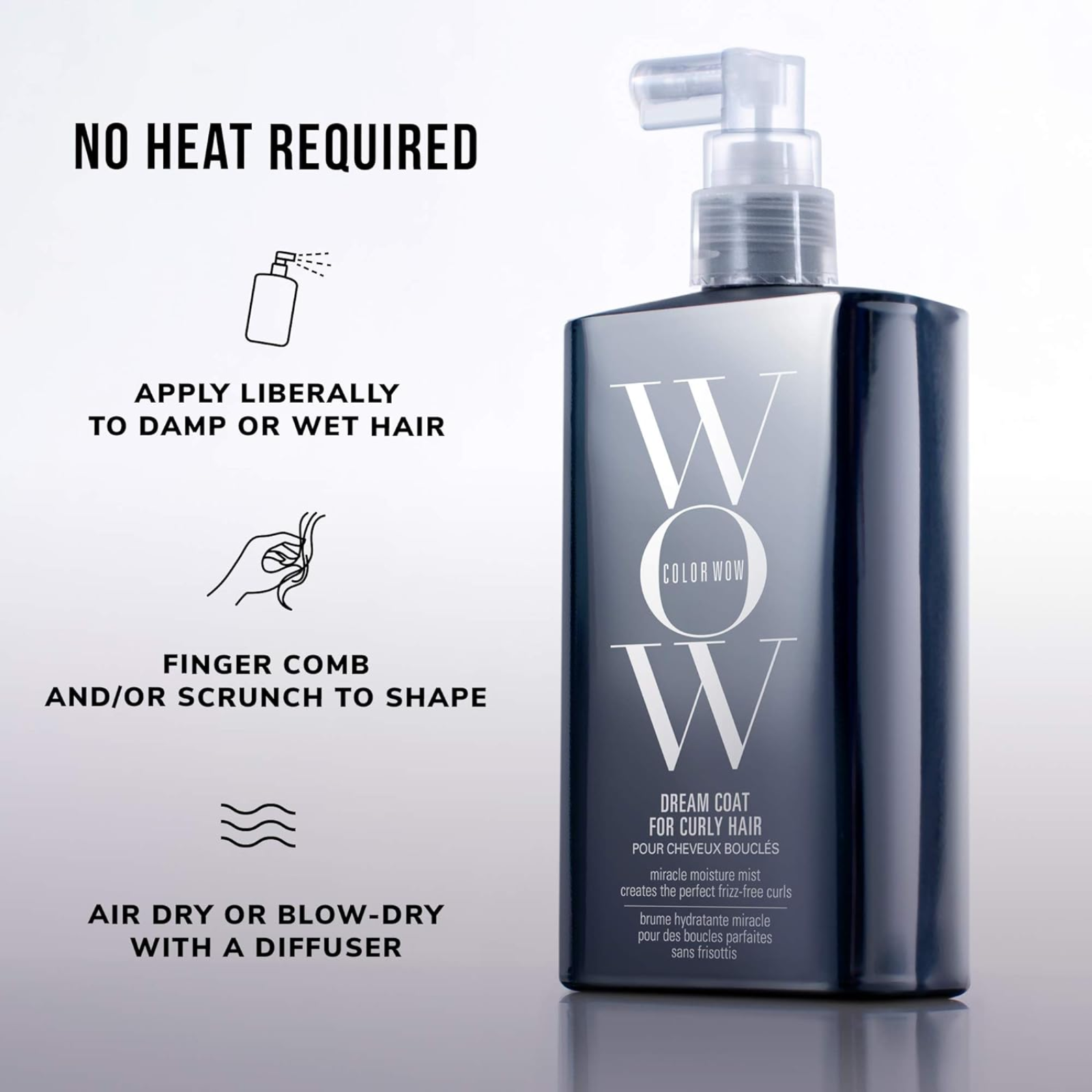 COLOR WOW Dream Coat For Curly Hair (All-in-one curl enhancing spray)