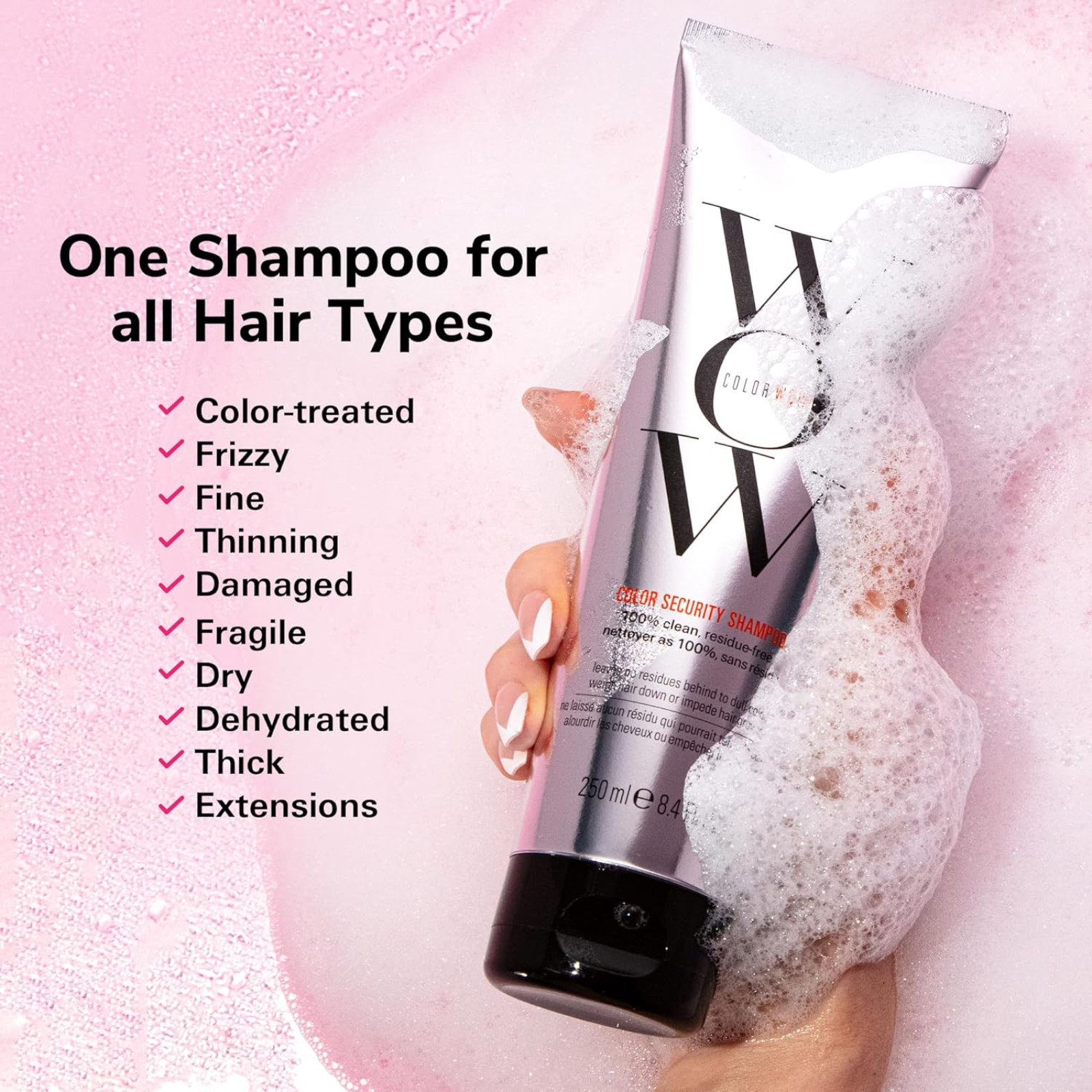 COLOR WOW Color Security Shampoo (Shampoo for color-treated hair)