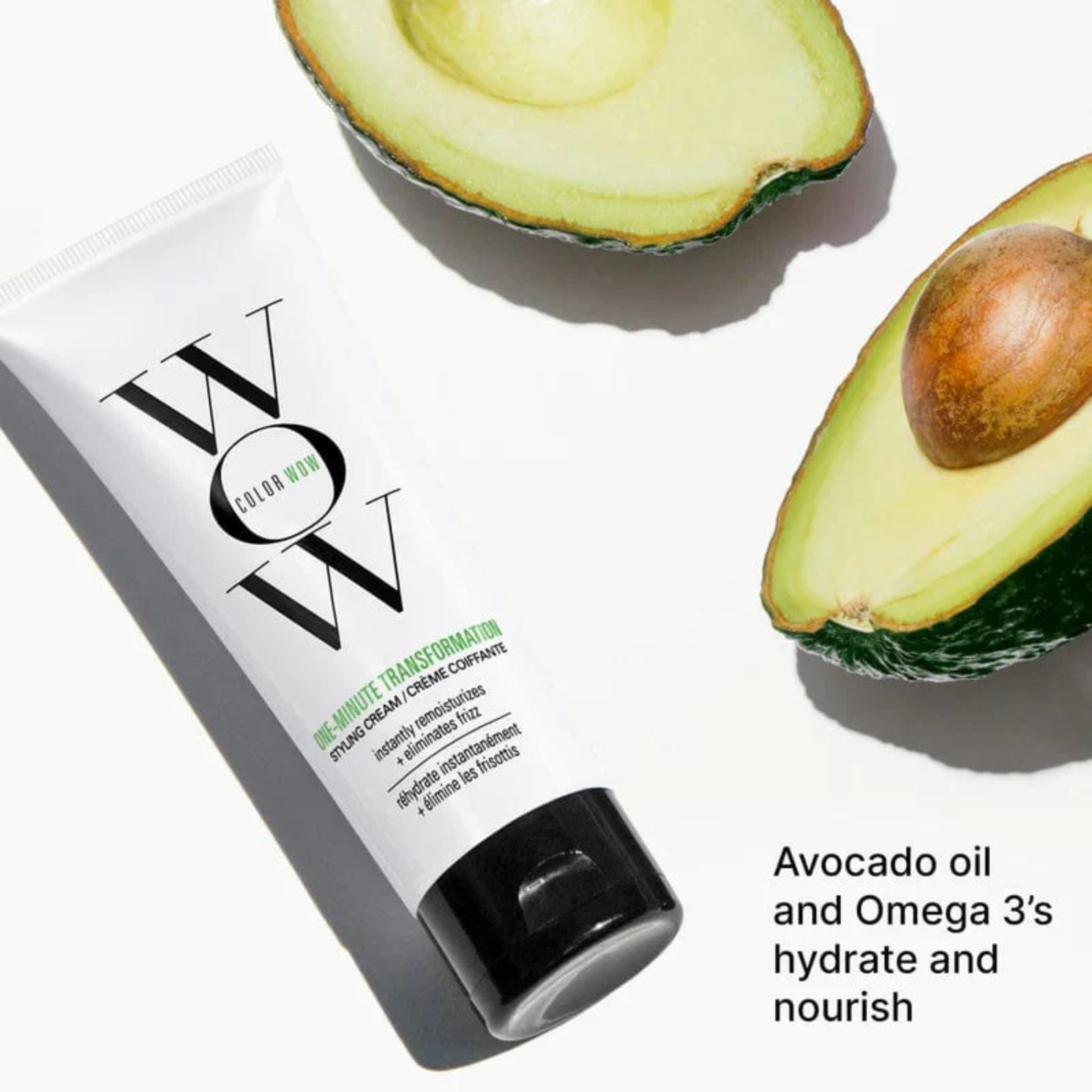 COLOR WOW One-Minute Transformation Styling Cream (Lightweight hair cream)