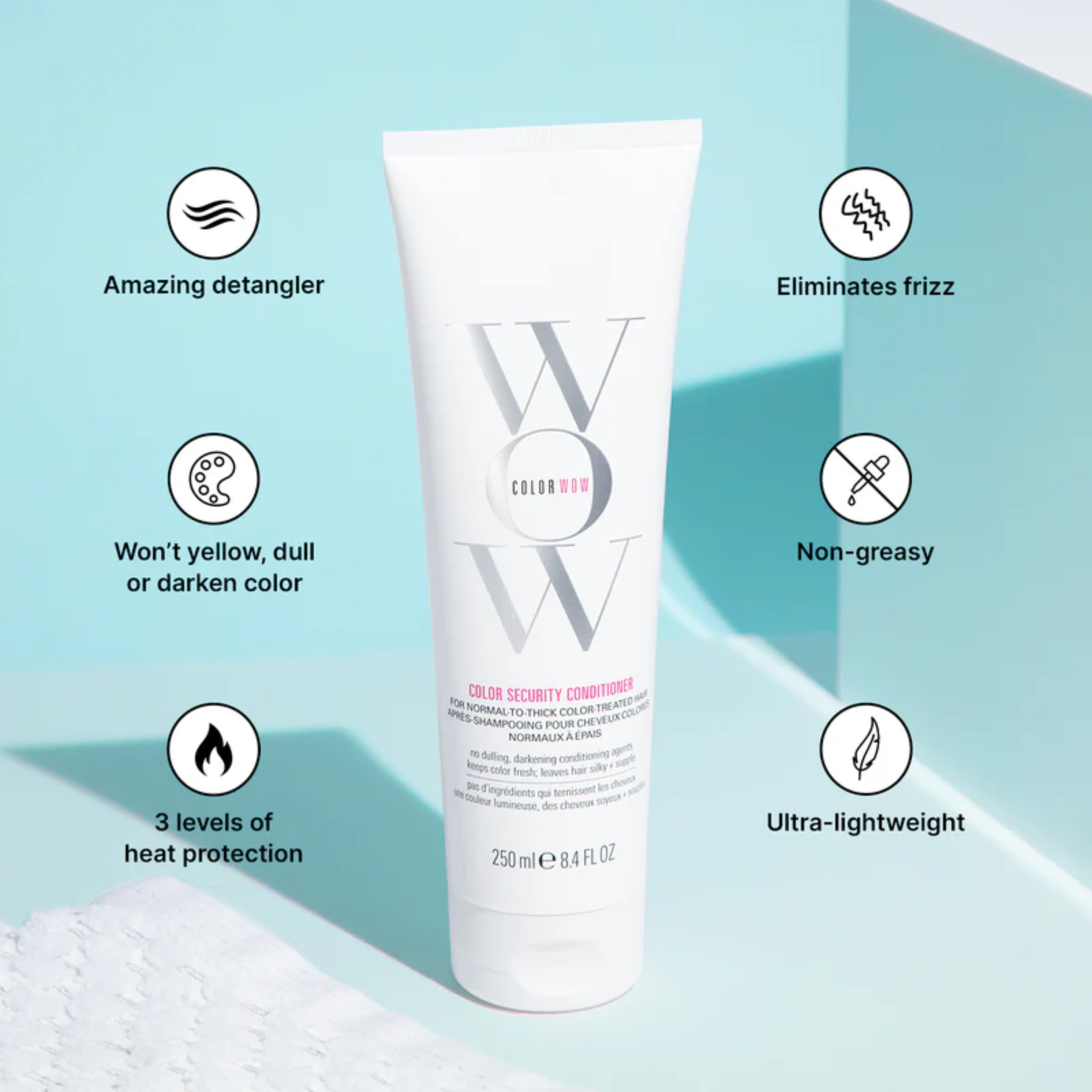 COLOR WOW Color Security Conditioner (Conditioner for normal to thick hair)