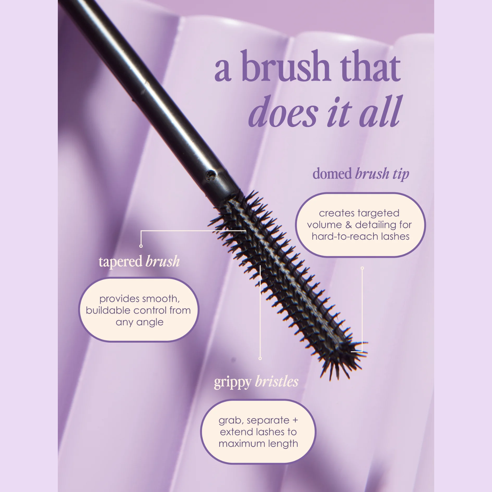 GrandeWRAP Tubing Mascara with ProVitamin B5 (Lengthening mascara)