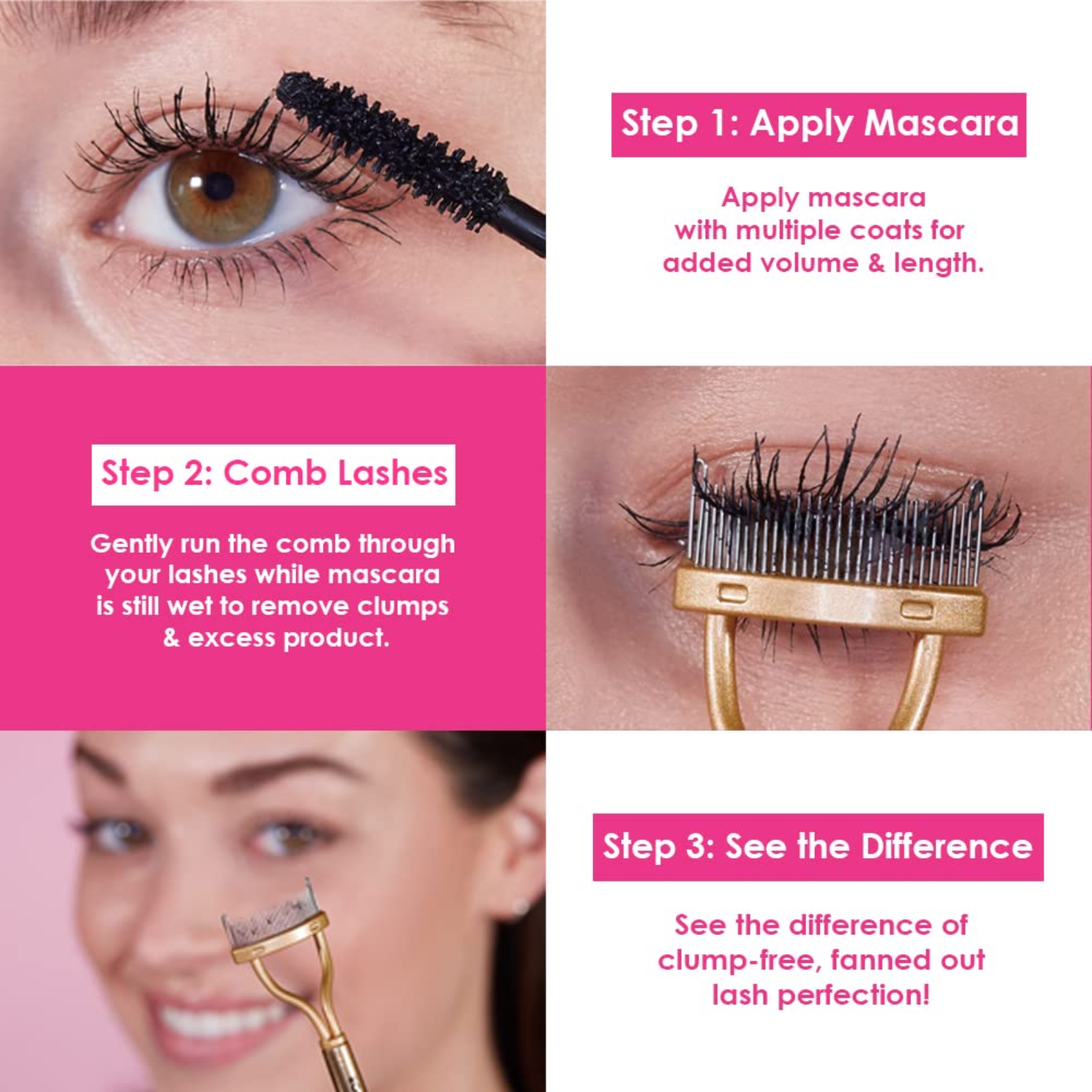 GrandeLASH-SEPARATOR Eyelash Comb (Precision eyelash comb)