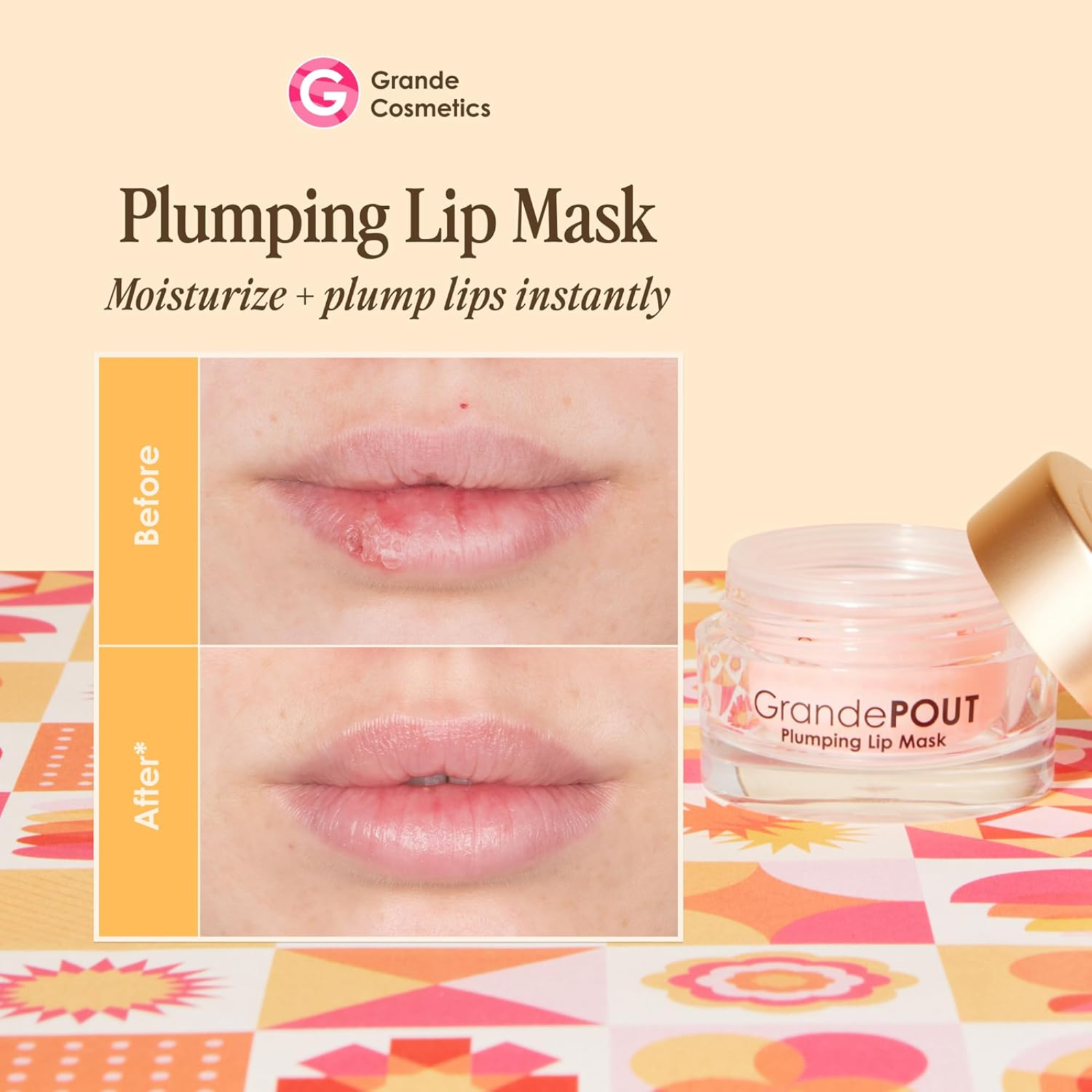 GrandePOUT Plumping Lip Mask (Lip mask)