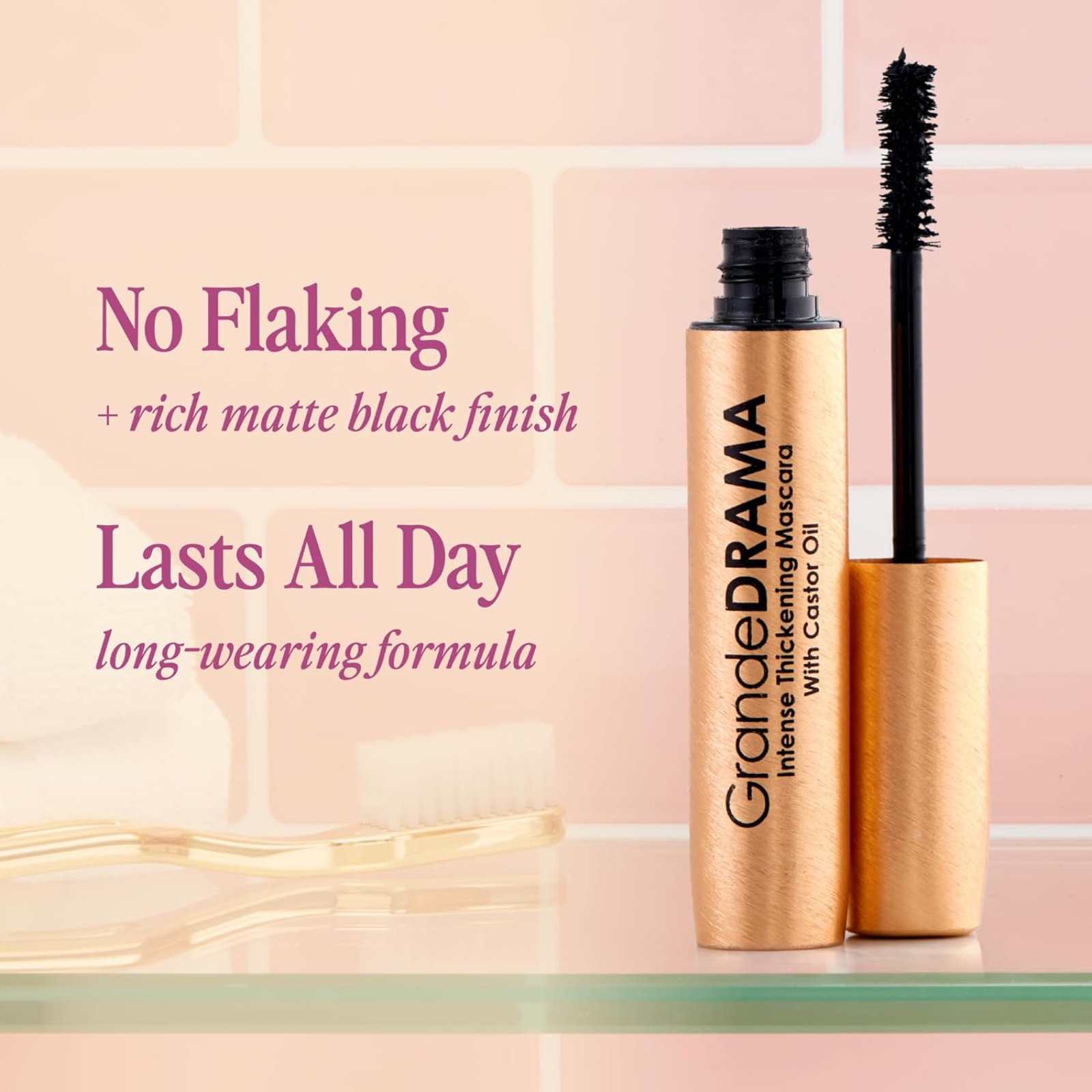 GrandeDRAMA Intense Thickening Mascara (Mascara for thin lashes)