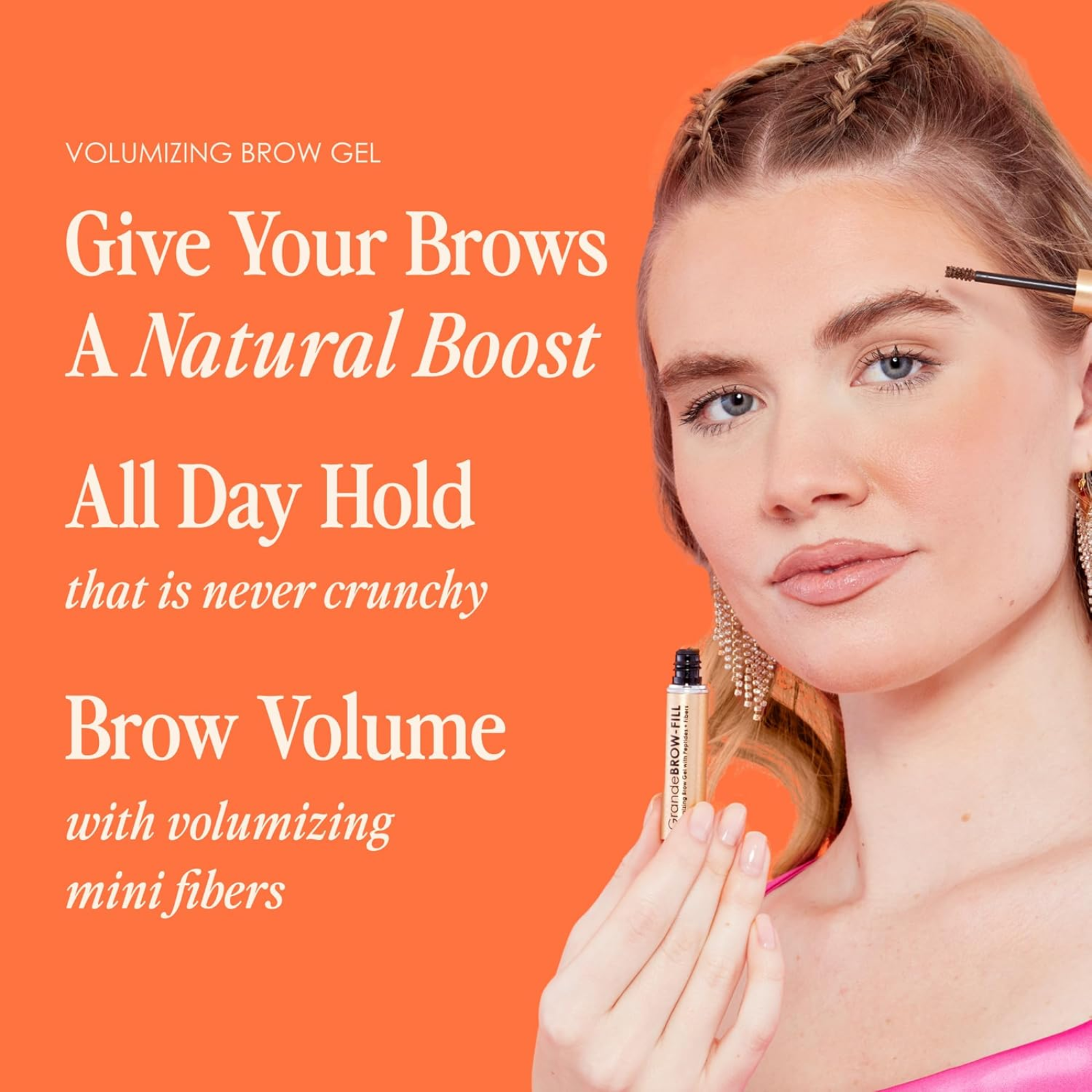 GrandeBROW-FILL Volumizing Brow Gel (Multi-tasking brow enhancer)