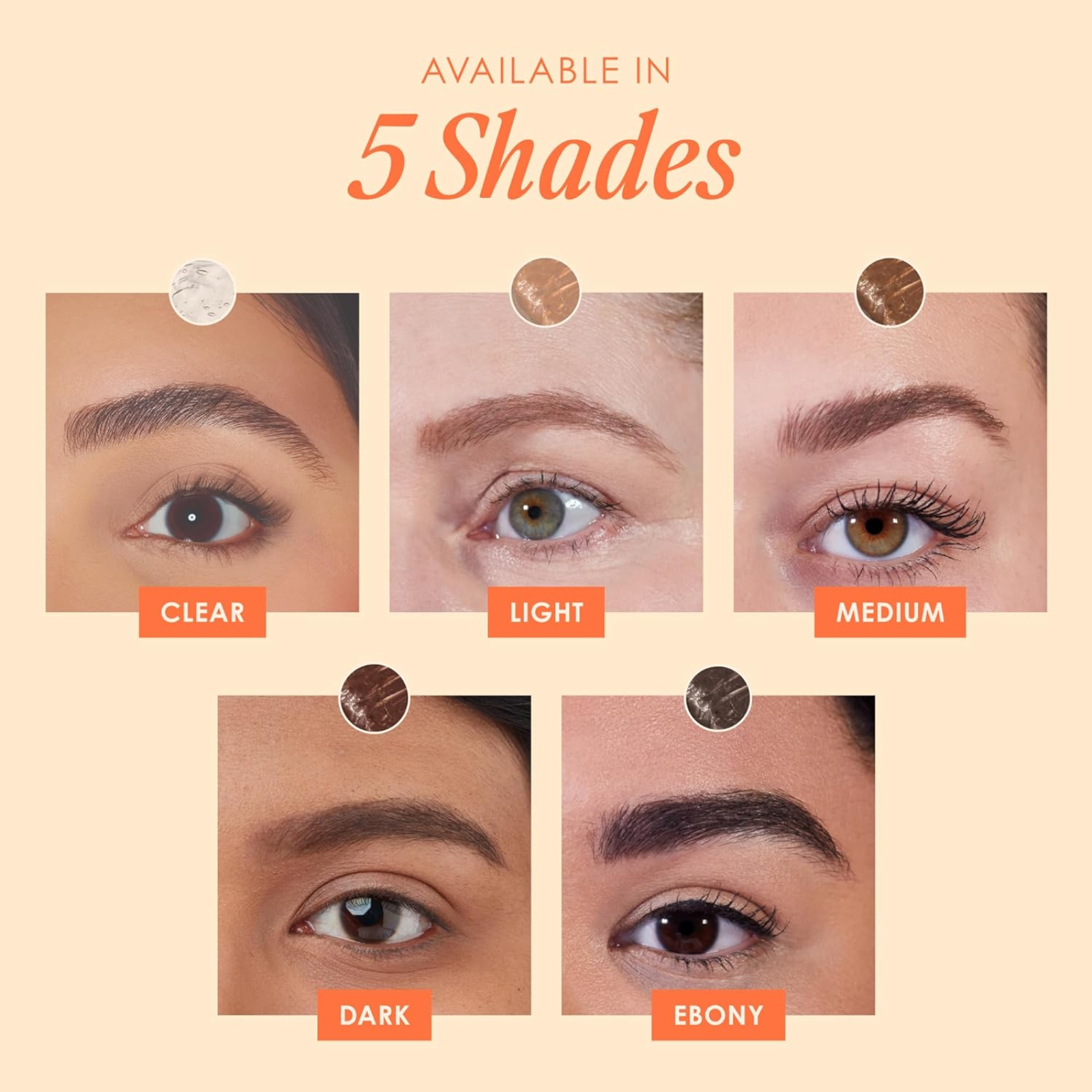 GrandeBROW-FILL Volumizing Brow Gel (Multi-tasking brow enhancer)