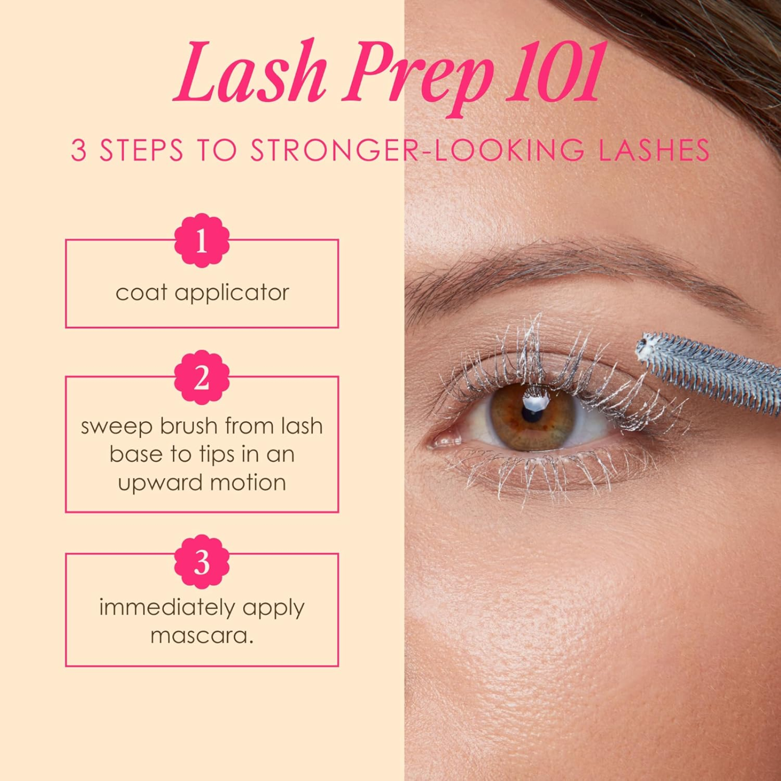 GrandePRIMER Pre-Mascara Lengthener & Thickener (Mascara with peptides)