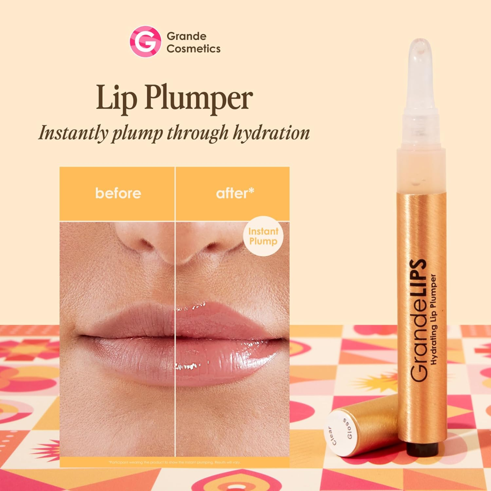 GrandeLIPS Hydrating Lip Plumper (Volumizing lip plumper)