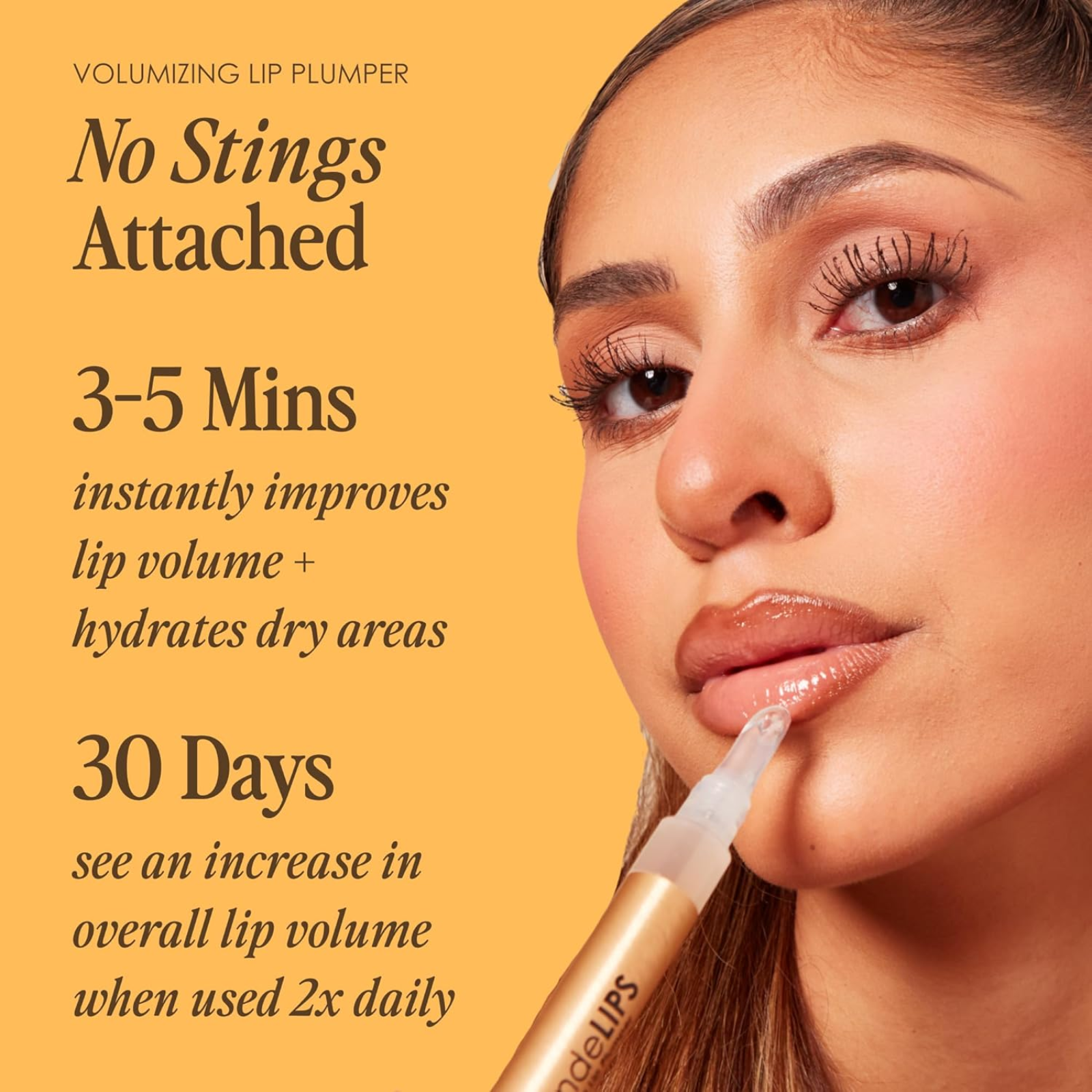 GrandeLIPS Hydrating Lip Plumper (Volumizing lip plumper)