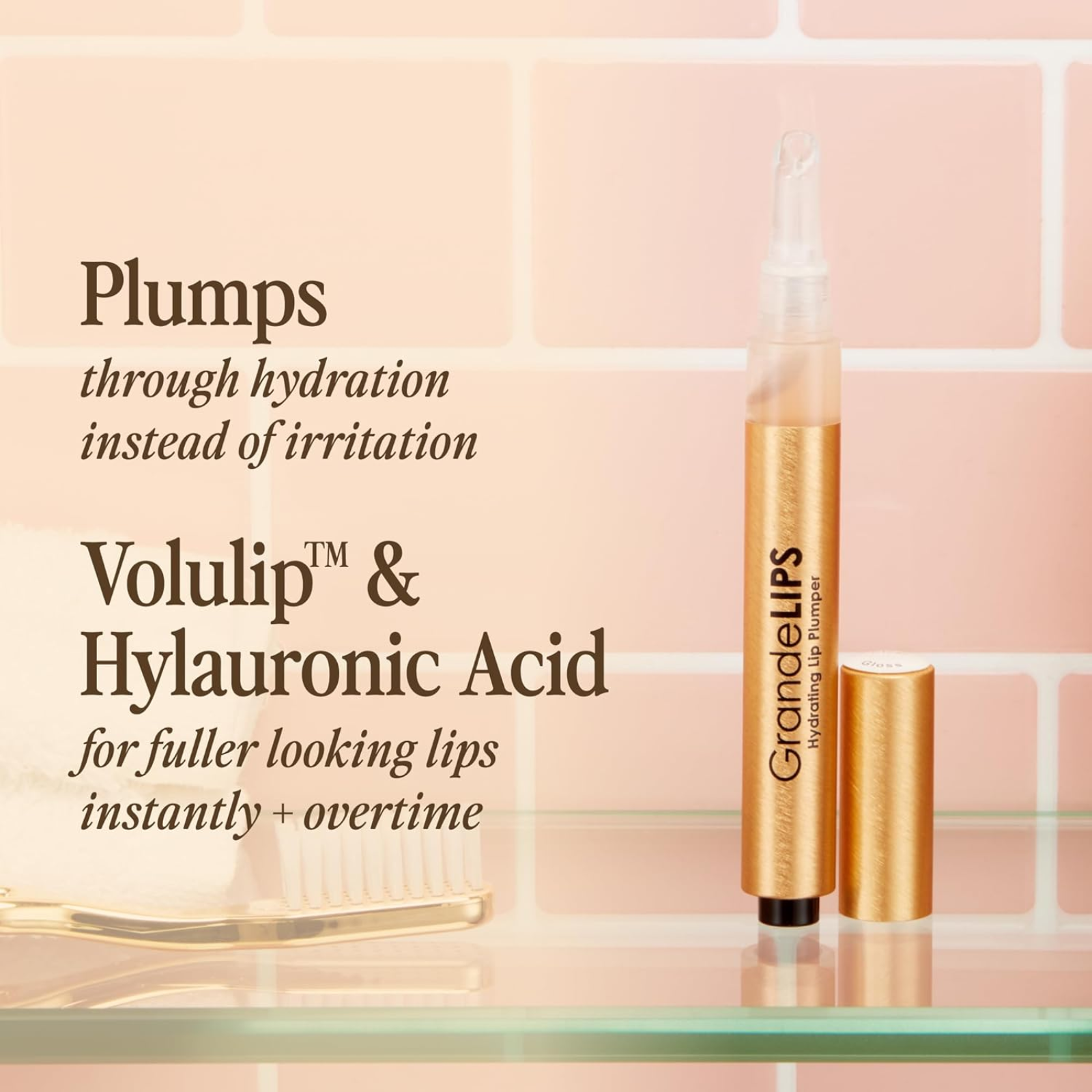 GrandeLIPS Hydrating Lip Plumper (Volumizing lip plumper)