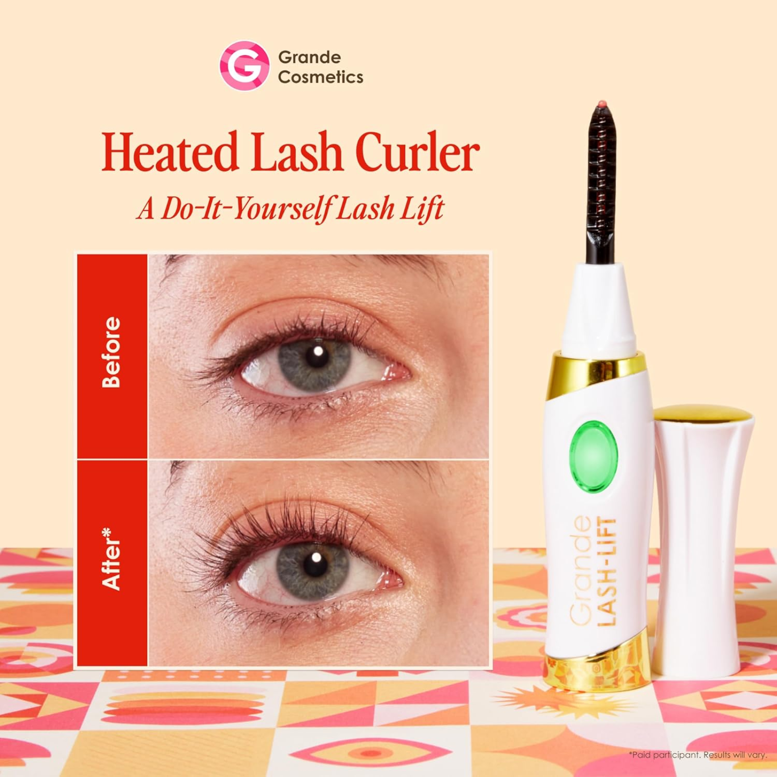 GrandeLASH-LIFT Heated Lash Curler (Portable lash curler)