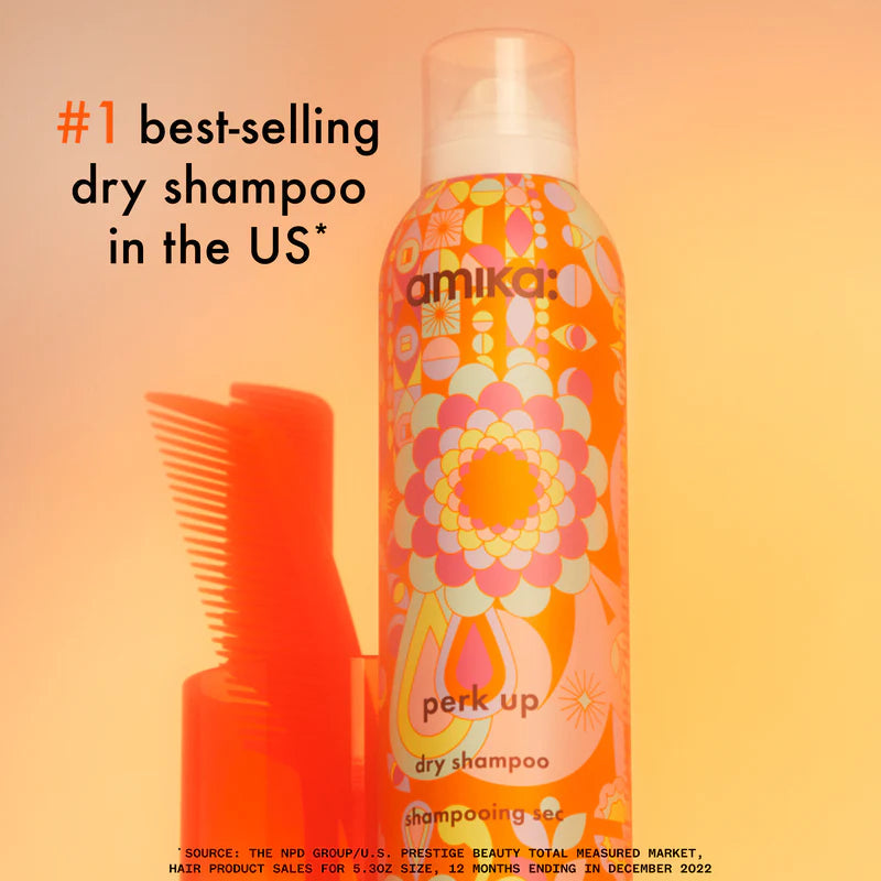 Amika Perk Up Talc-Free Dry Shampoo (Oil absorbing & refreshing spray)