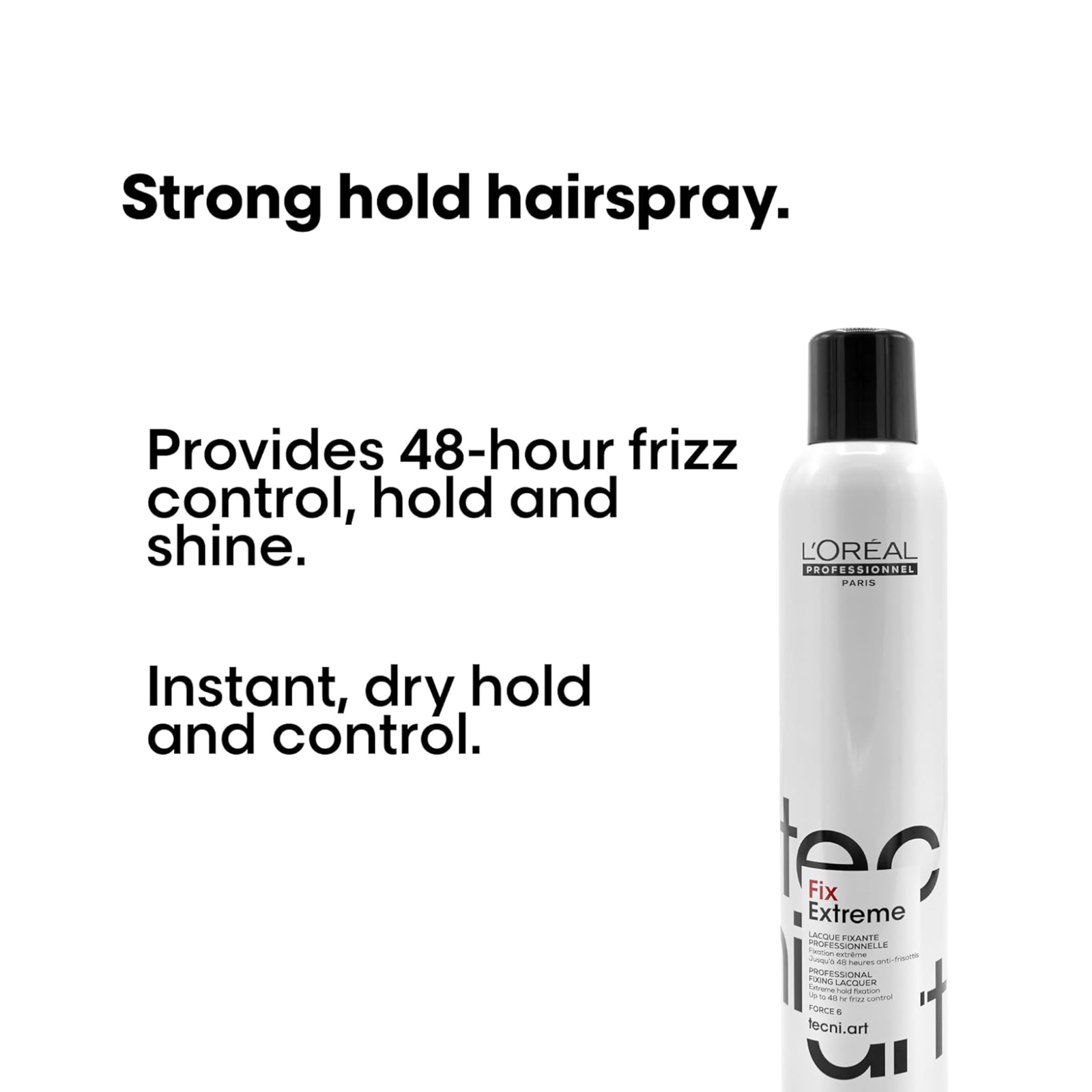 L'Oréal Professionnel Fix Extreme Lacquer (Extreme hold anti-frizz fixing spray)
