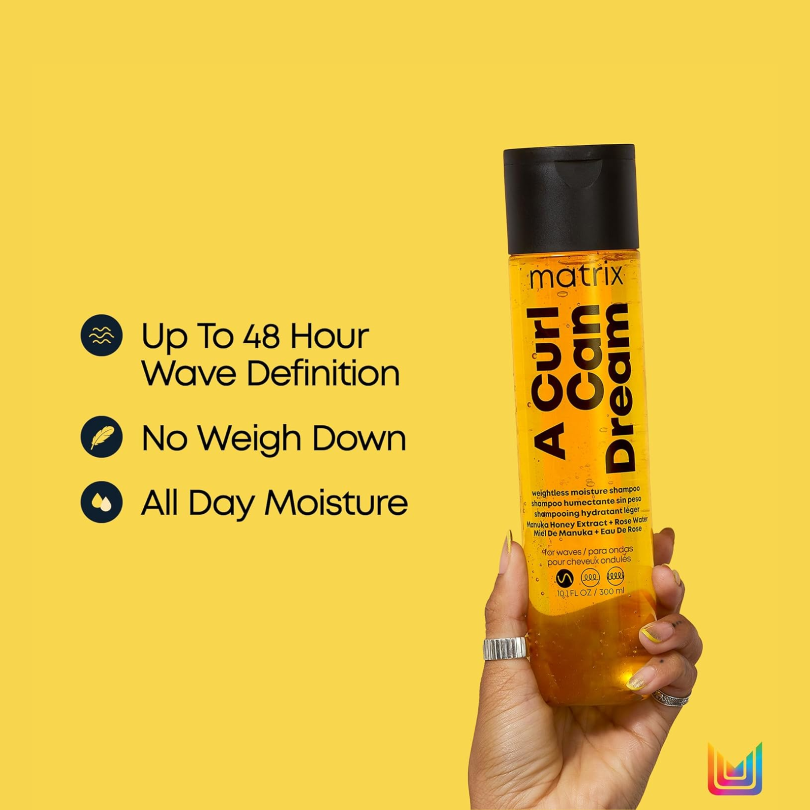 Matrix A Curl Can Dream Weightless Shampoo for Waves (Shampoo for wavy hair)