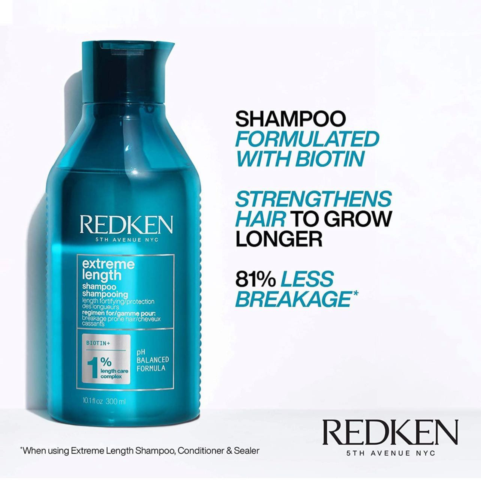 Redken Extreme Length Shampoo (Nourishing shampoo)