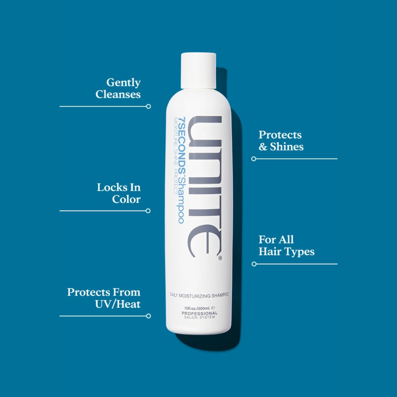 UNITE HAIR 7SECONDS Shampoo (Moisture-enriched shampoo)