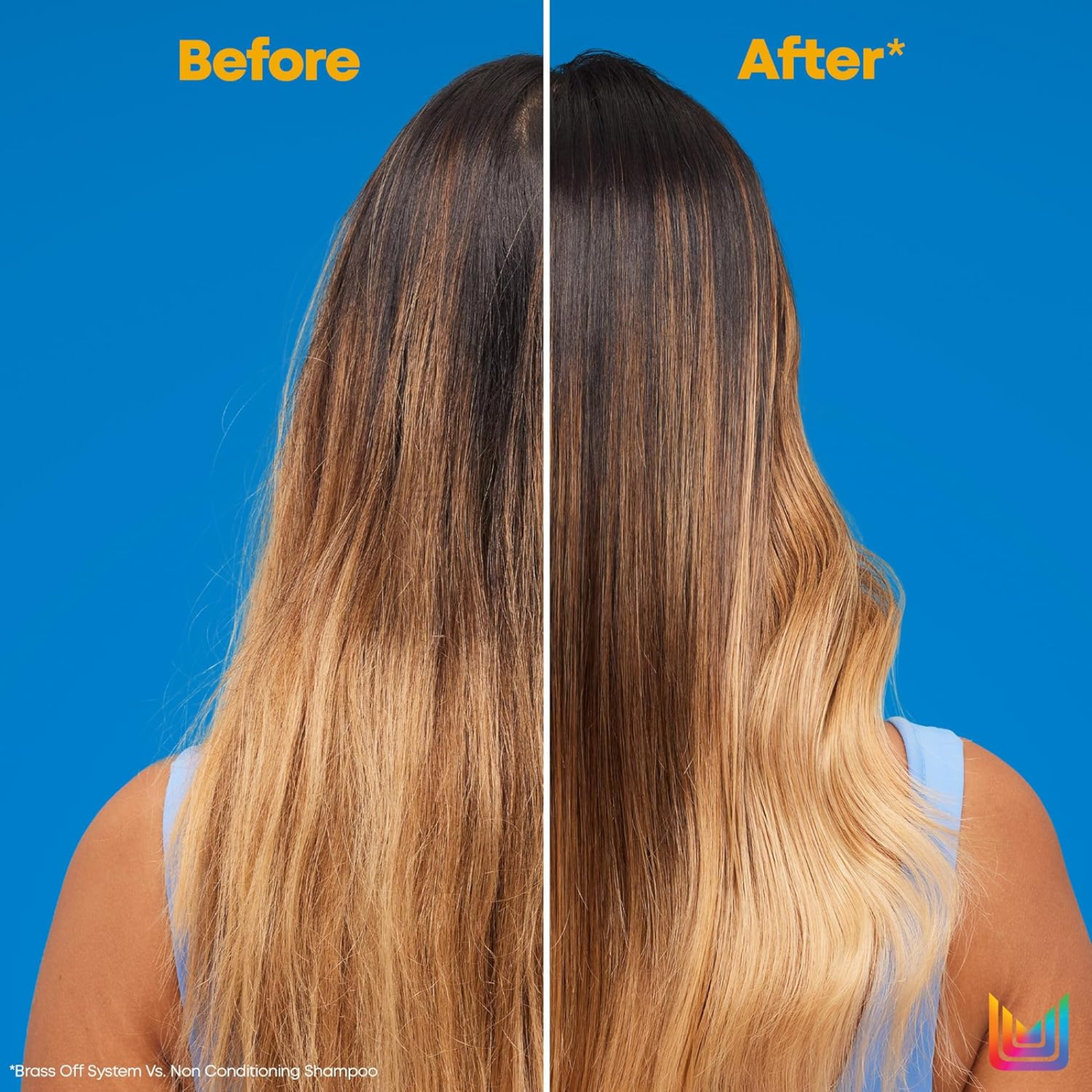 Matrix Brass Off Blue Shampoo (Blue-tinted shampoo)