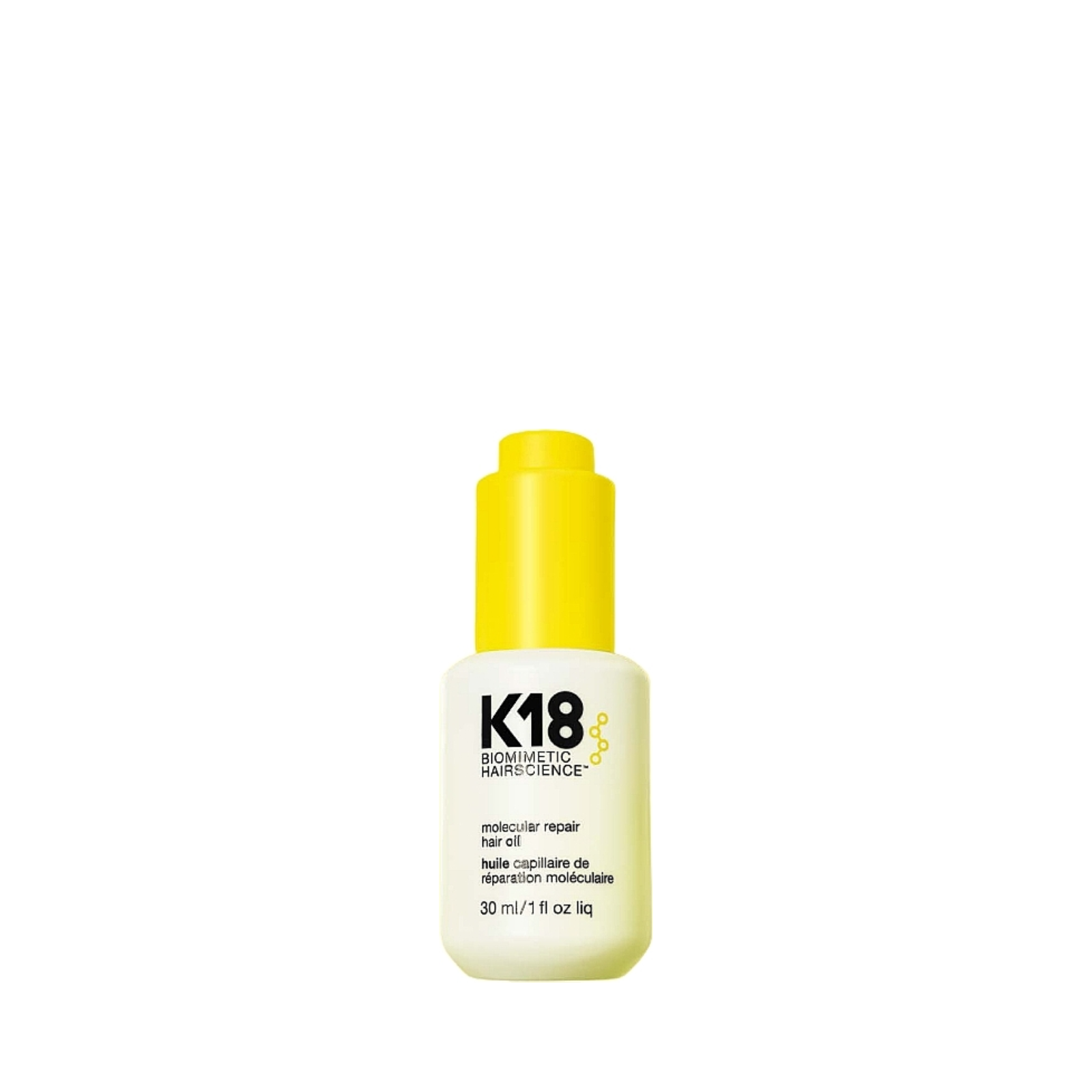 K18 Biomimetic HairScience Molecular Repair Hair Oil (Biotech-engineered weightless oil)