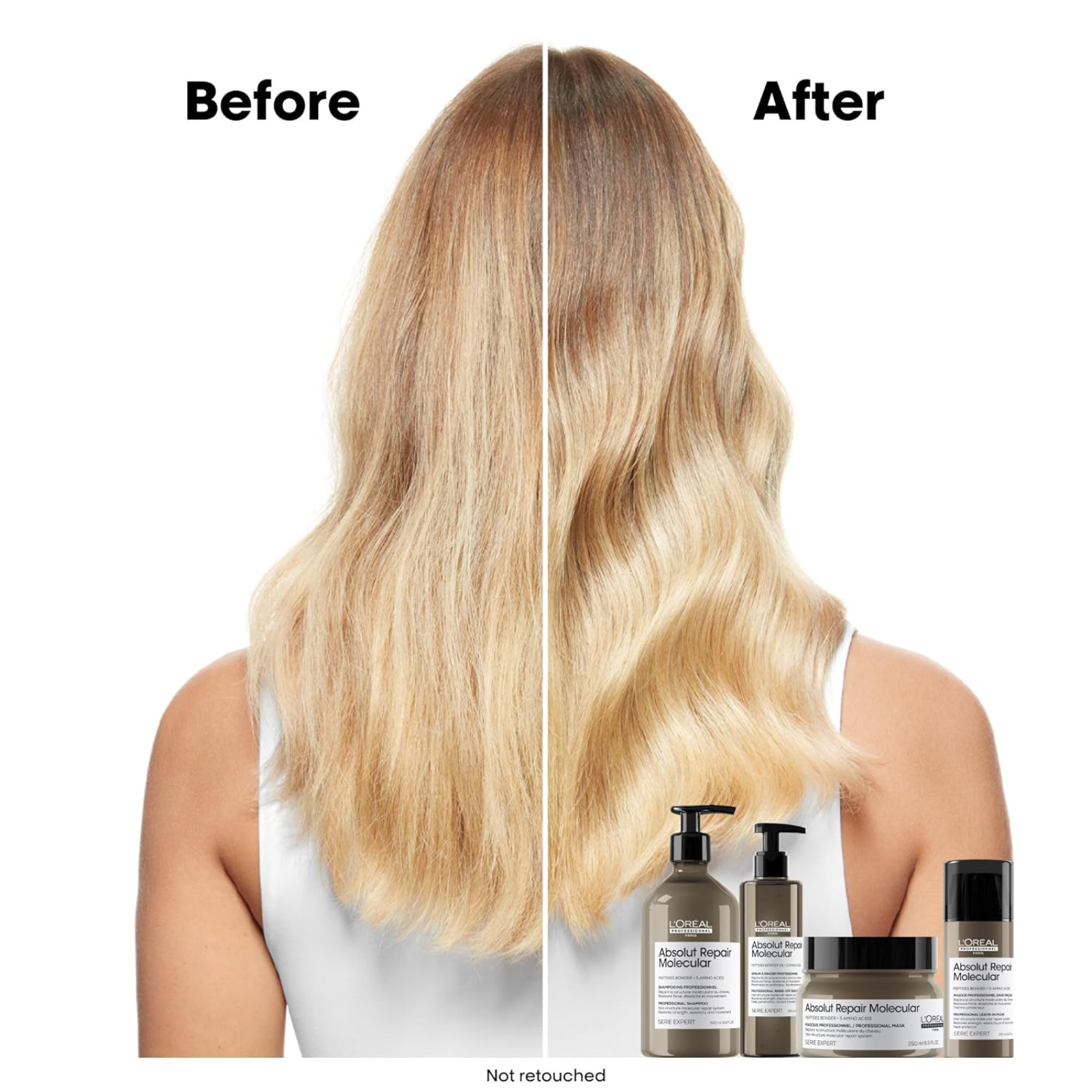 L'Oréal Professionnel Absolut Repair Molecular Mask (Mask to restore hair elasticity)