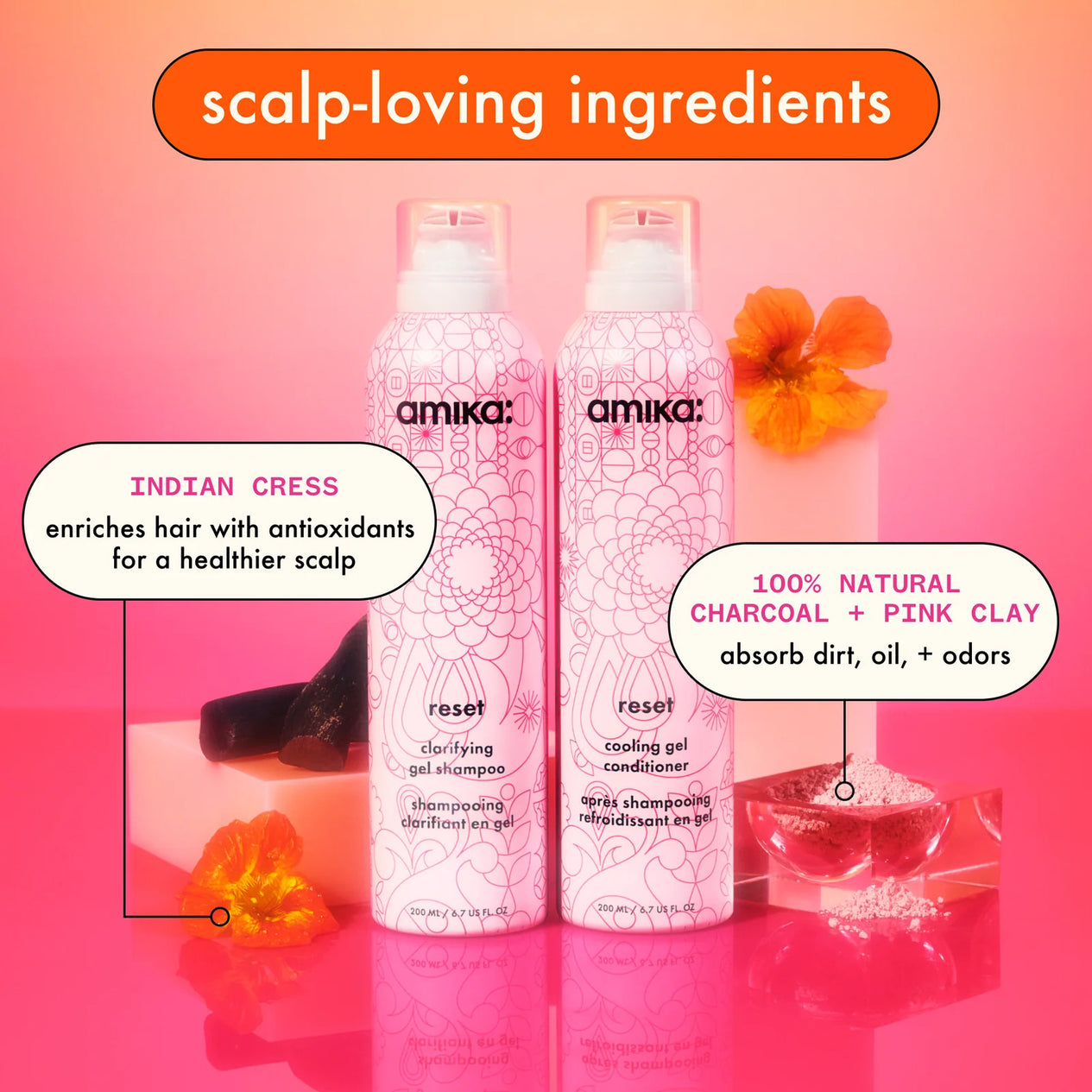 Amika Reset Clarifying Gel Conditioner (Cleansing gel conditioner)