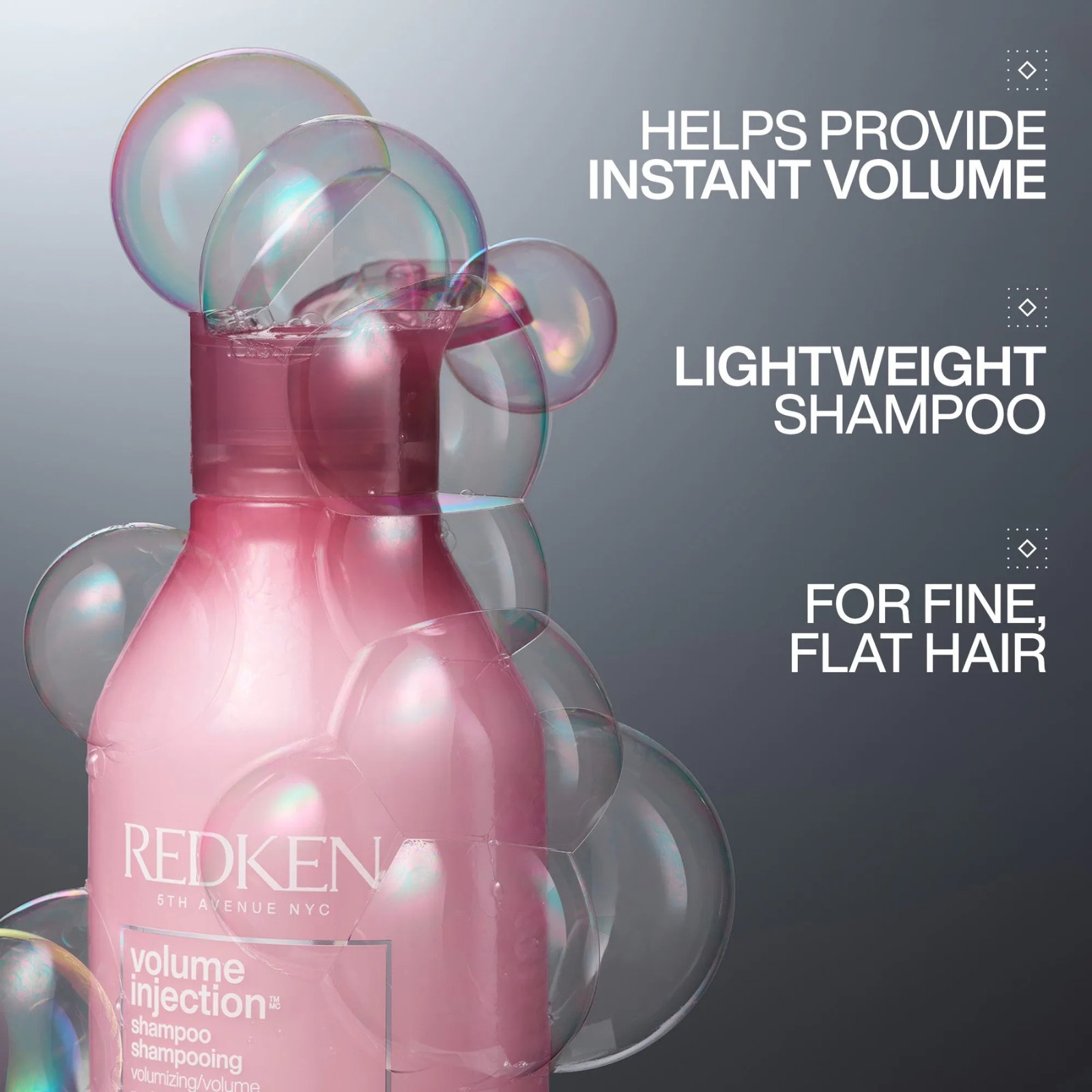 Redken Volume Injection Shampoo (Volumizing shampoo)