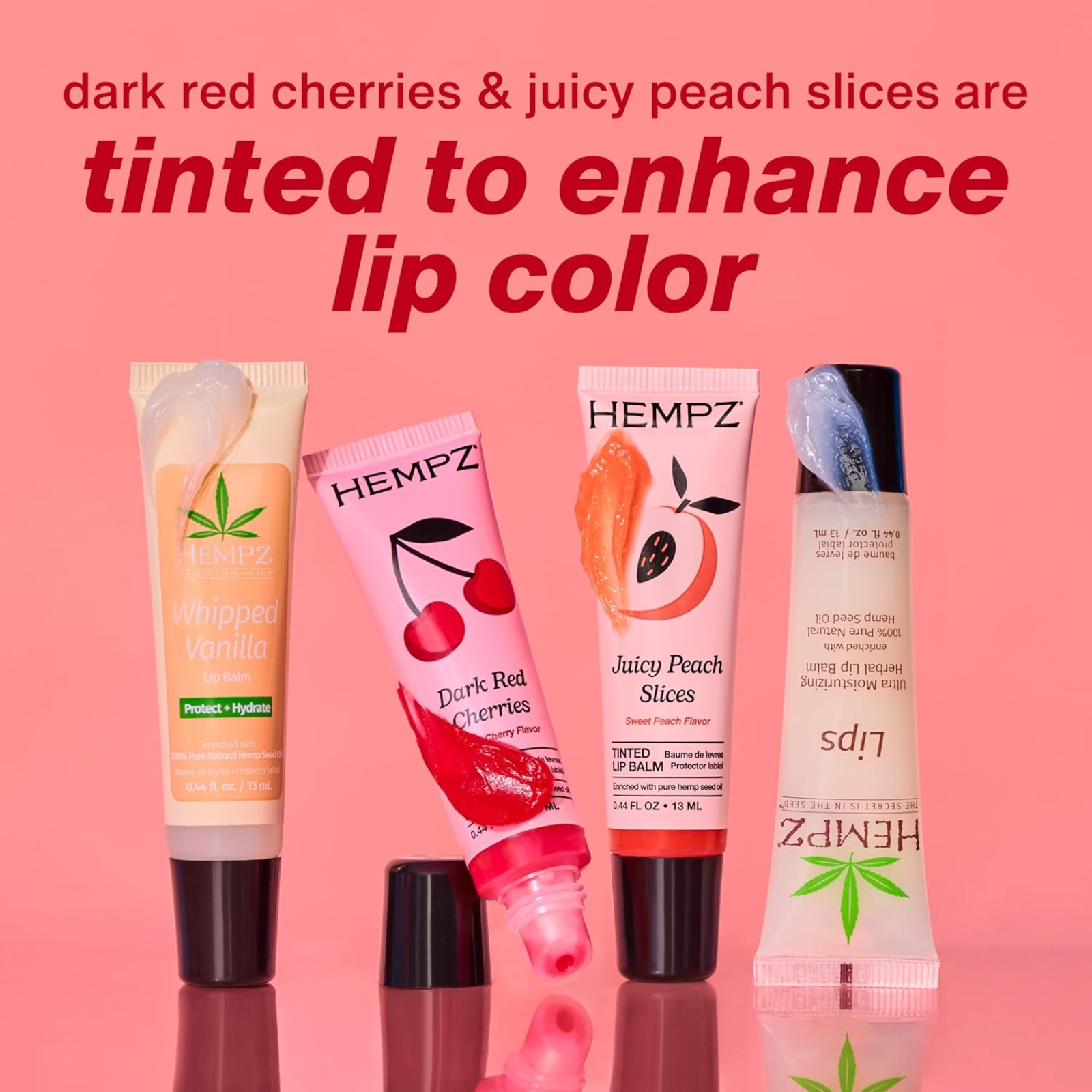 Hempz Lip Obsessed Kit (4in1 hydrating lip balm set)