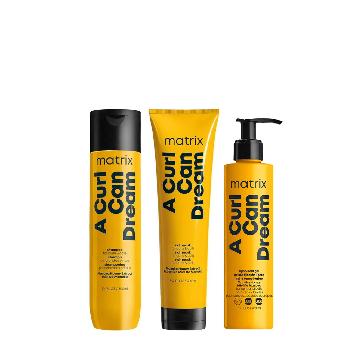 Matrix A Curl Can Dream Holiday Kit (3in1 hydrating curl definition and frizz-control set)