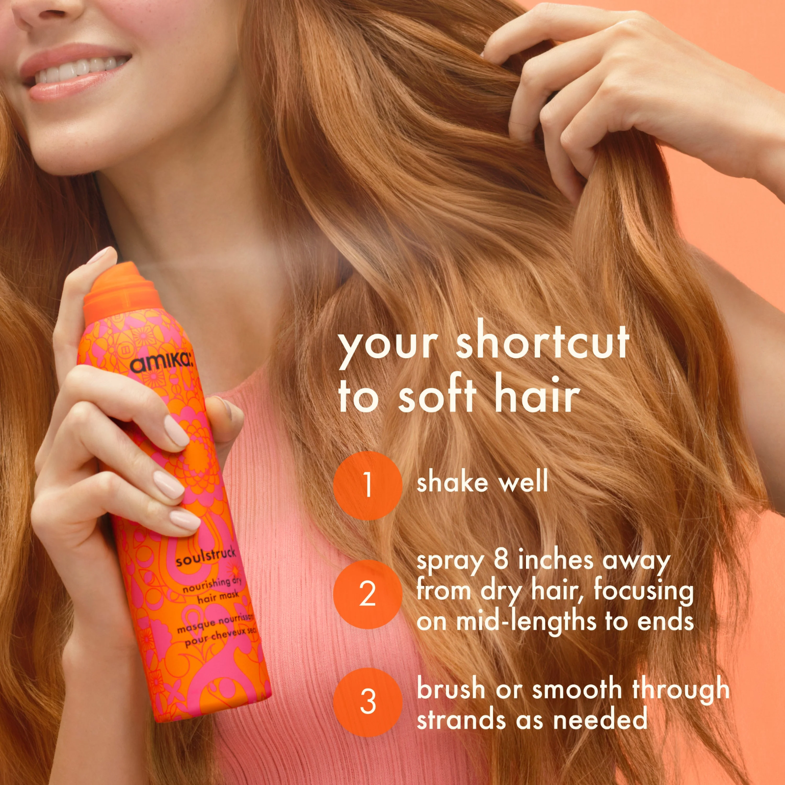 Amika Soulstruck Nourishing Dry Hair Mask (Deeply nourishing hair mask)