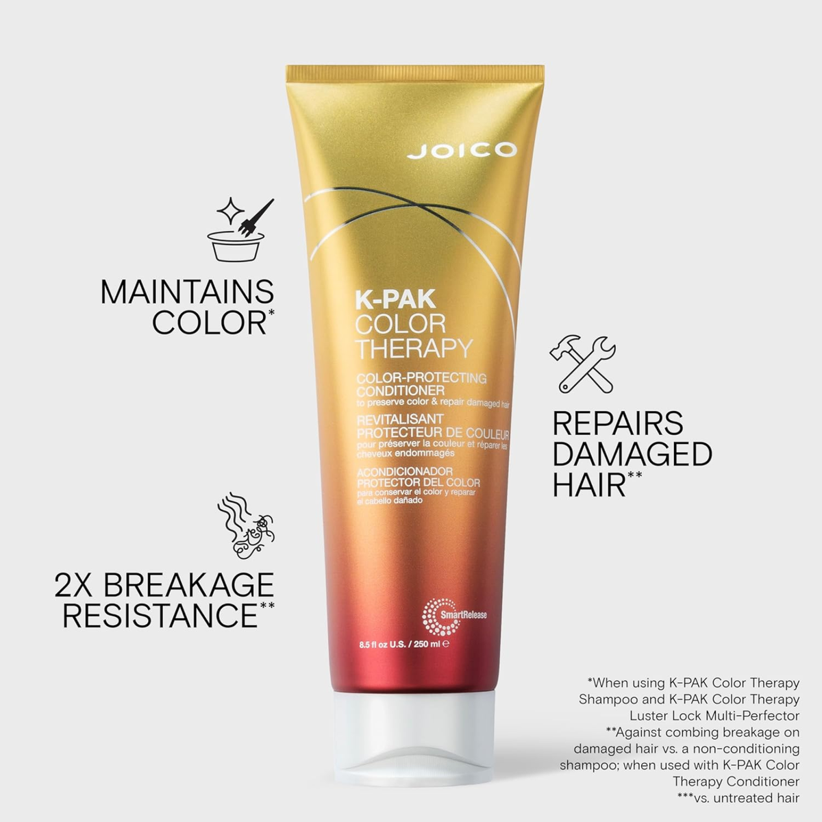 Joico K-PAK Color Therapy Holiday Duo (3in1 color-protecting haircare and styling set)