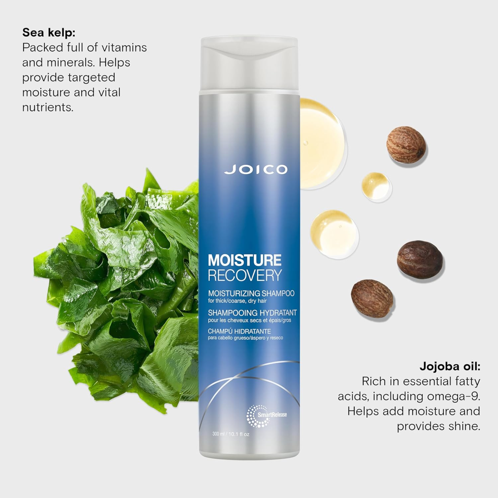 Joico Moisture Recovery Moisturizing Shampoo (Hydrating shampoo)