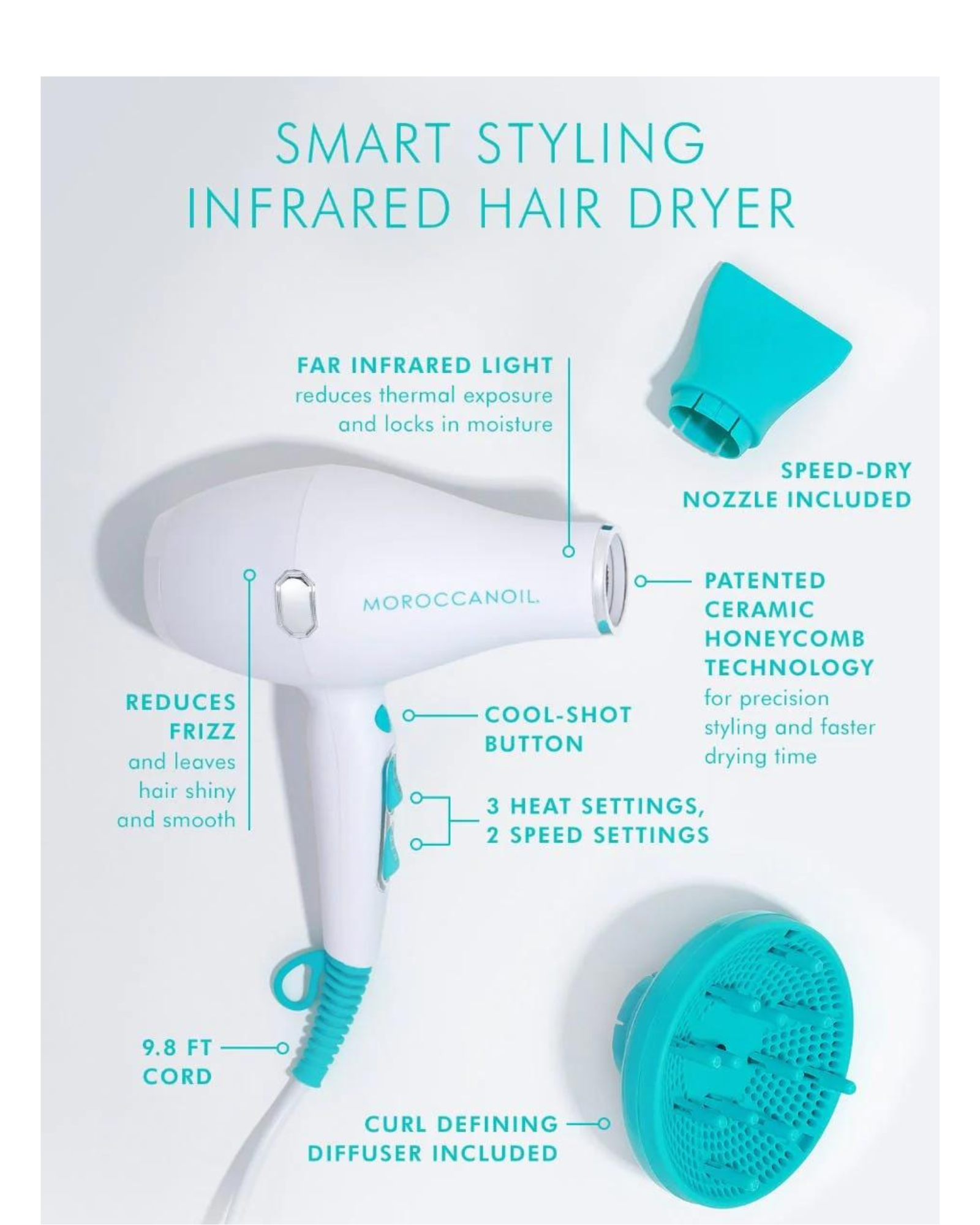 Hair Dryer (MoroccanOil Smart Styling Infrared Hair Dryer)