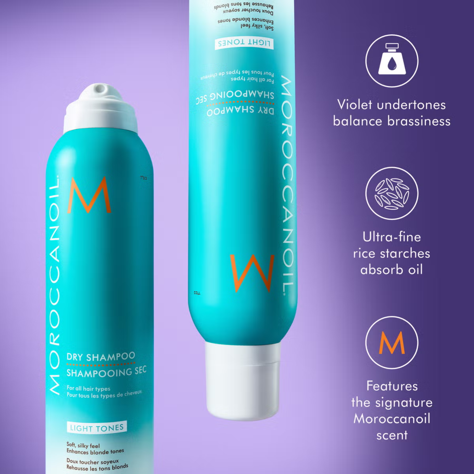 Сухой шампунь (MoroccanOil Dry Shampoo Light Tones)