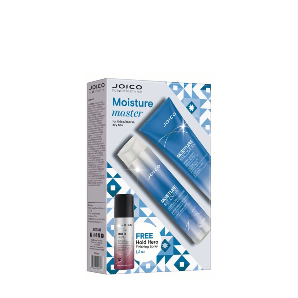 Joico Moisture Recovery Holiday Duo (3in1 moisturizing haircare and styling set)