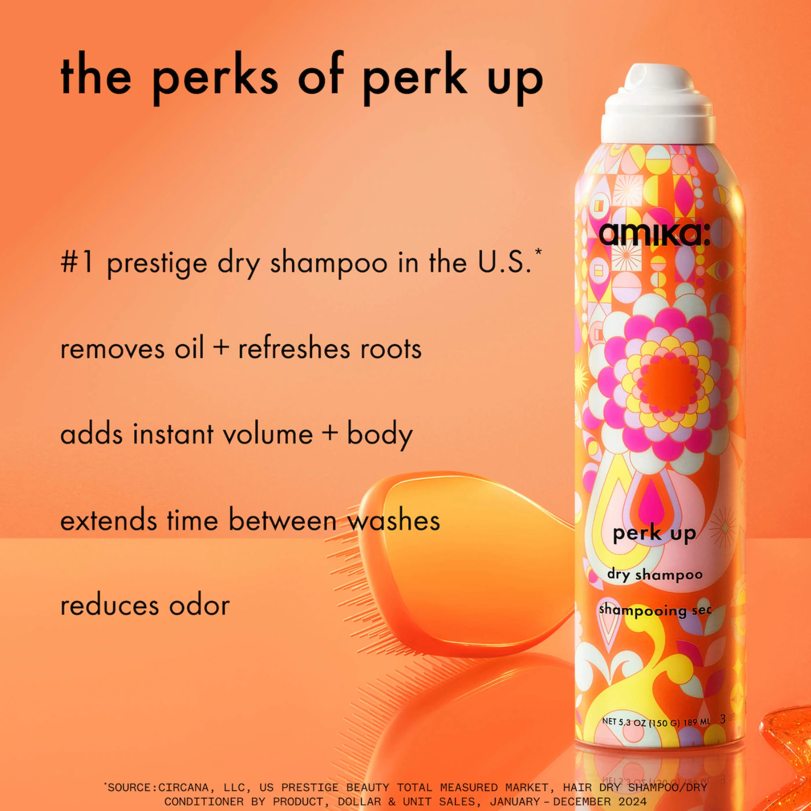 Amika Style revival icons styling routine set (2in1 root-refreshing hair care set)