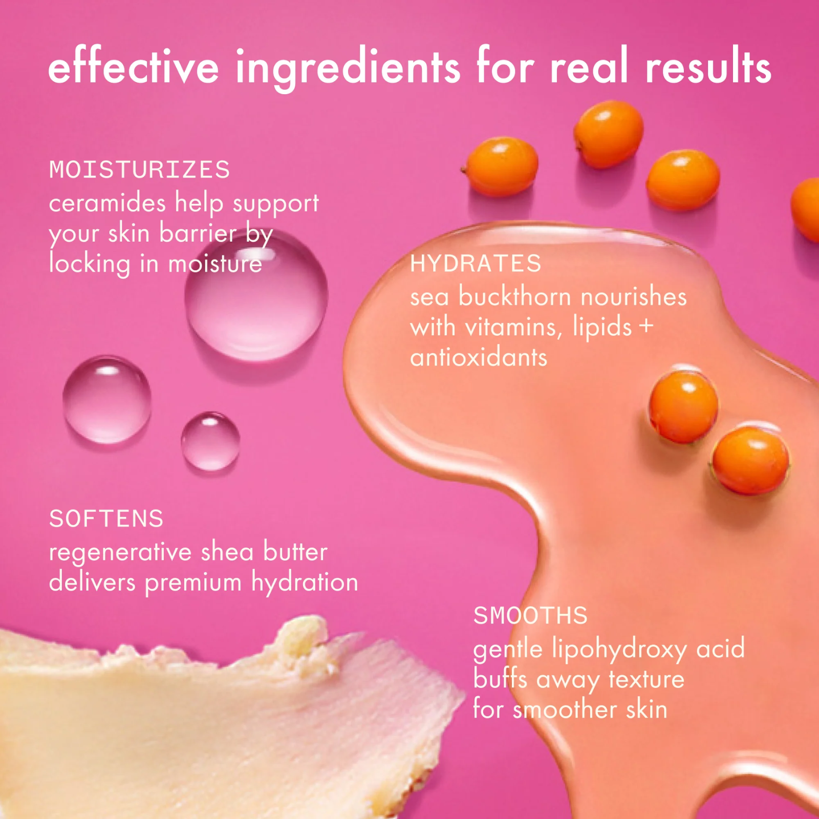 Amika big embrace smoothing whipped body butter (Whipped moisturizing body butter)