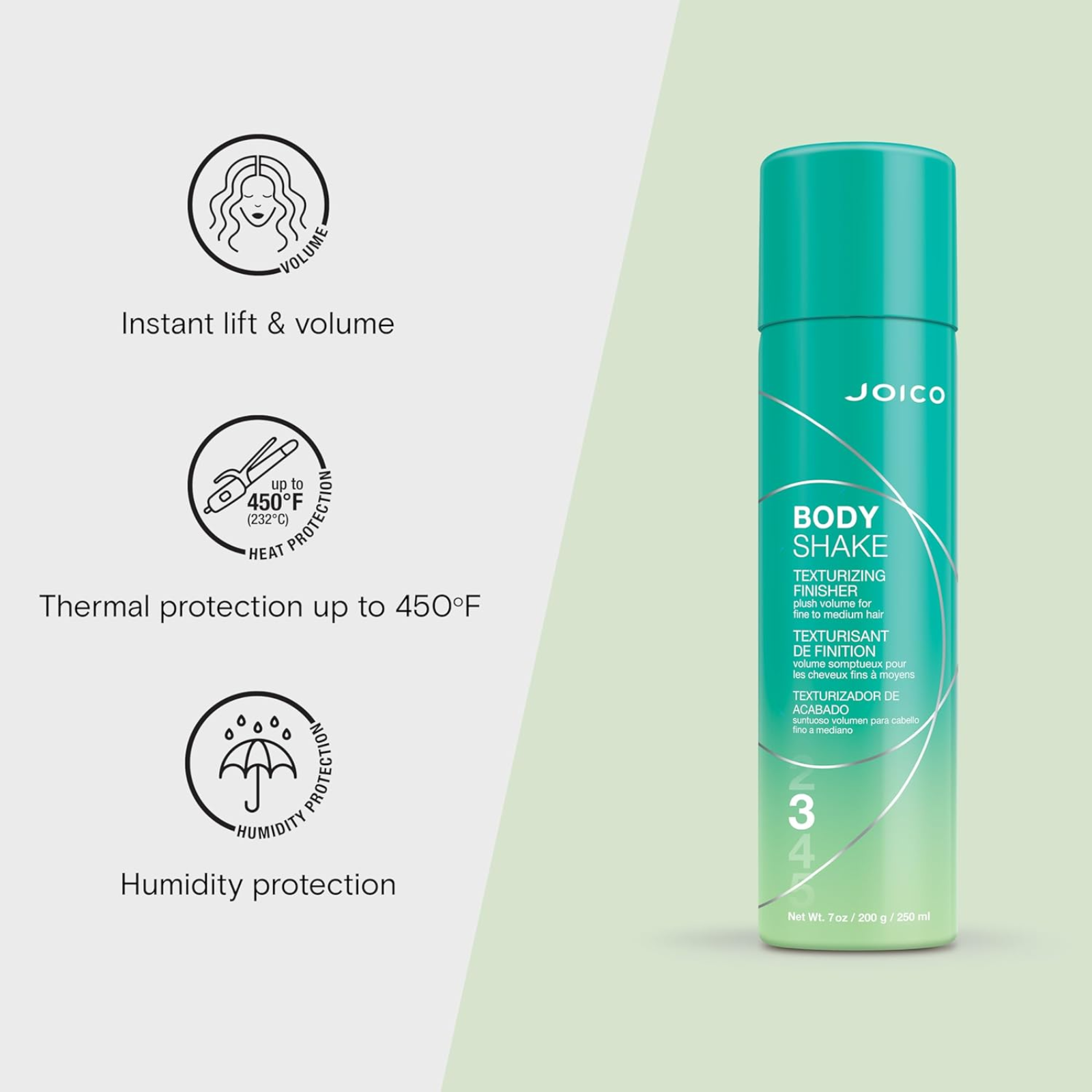 Joico Body Shake Texturizing Finisher (Texturizing hair spray)