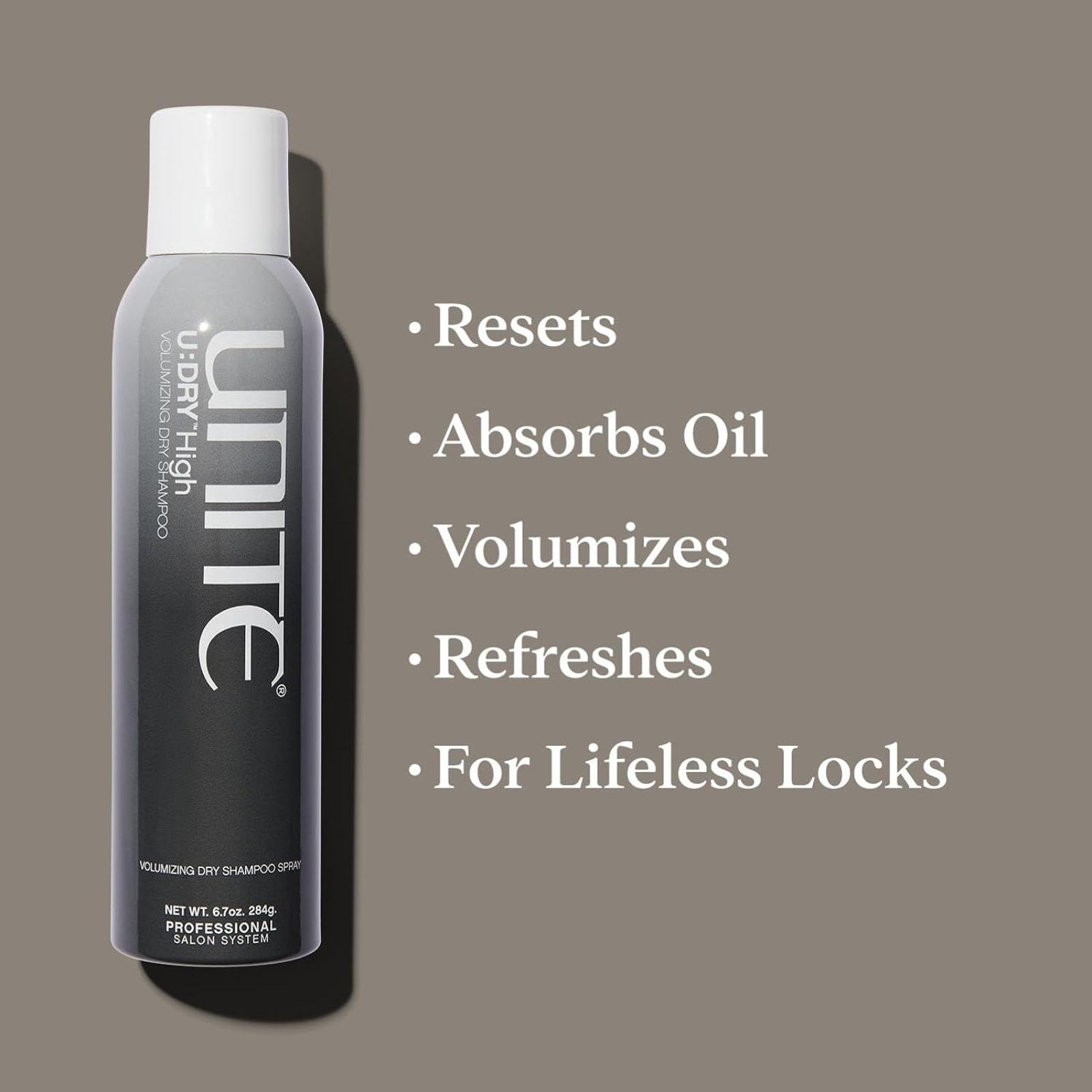 UNITE Hair U:DRY HIGH Dry Shampoo (High-performance oil absorber)