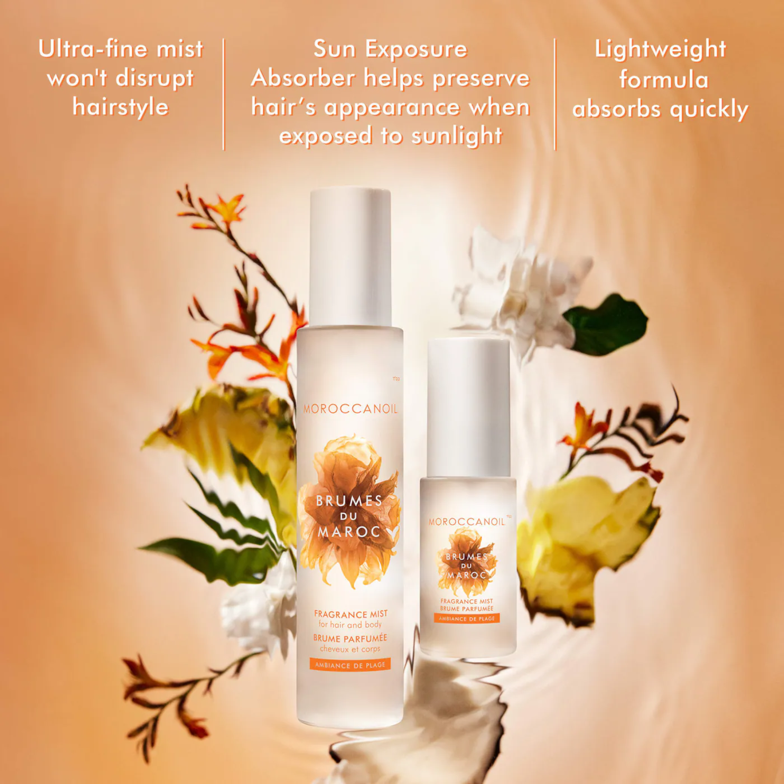 Moroccanoil Brumes du Maroc Hair + Body Mist - Ambiance de Plage (Tropical hair & body mist)
