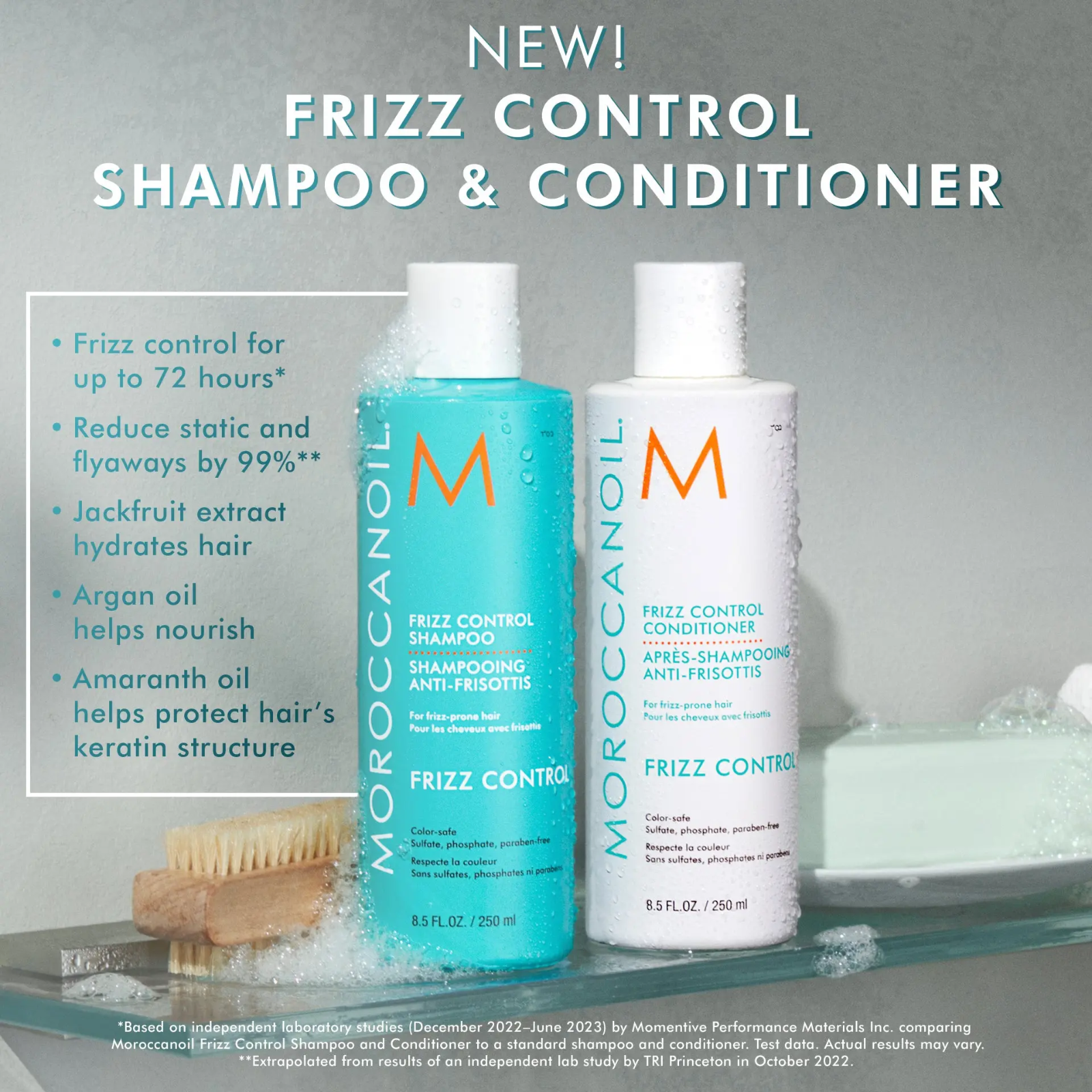 Moroccanoil Frizz Control Spring Set (3in1 frizz-control haircare set)