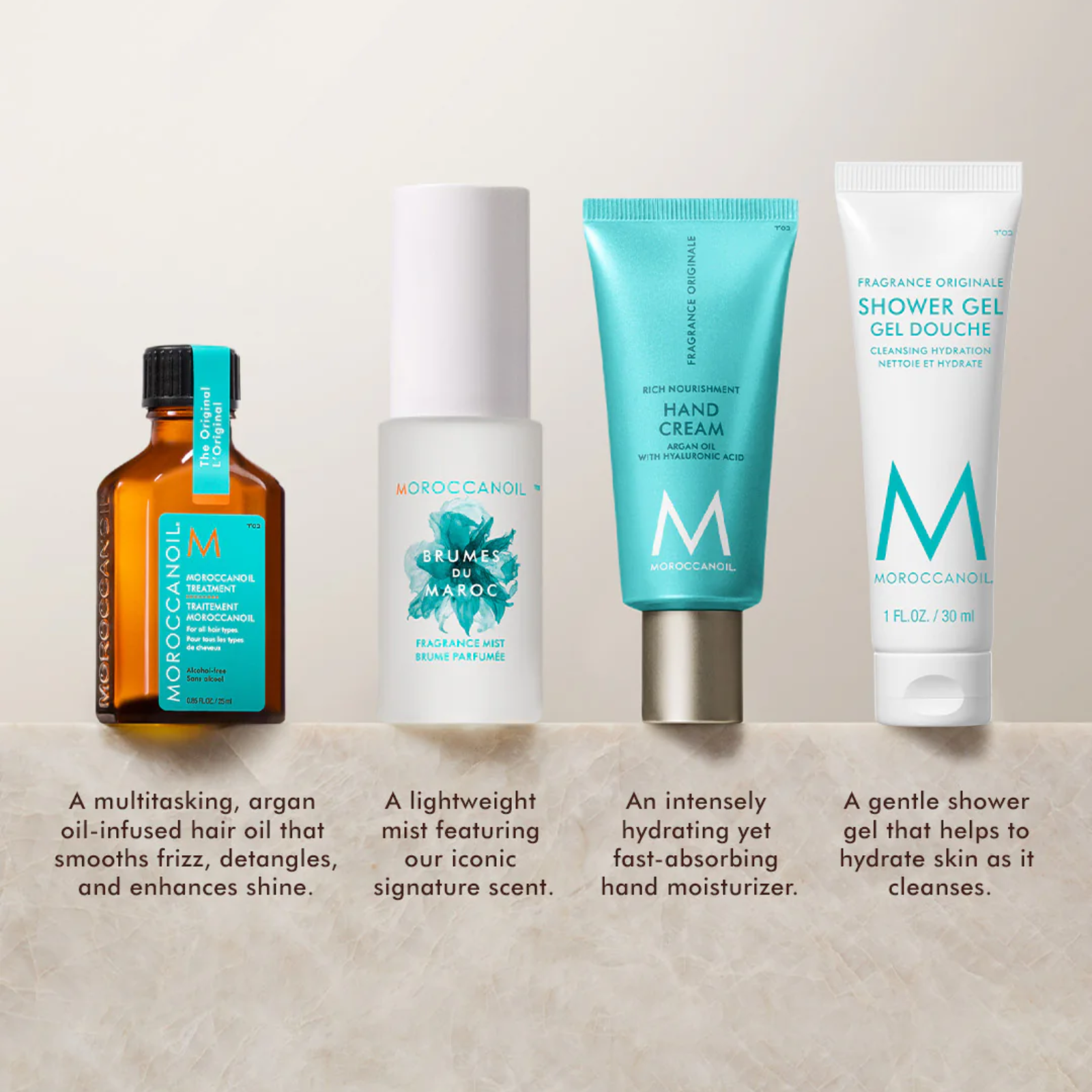 Moroccanoil Greetings From The Body Collection Travel Kit (4in1 travel-size body care set)