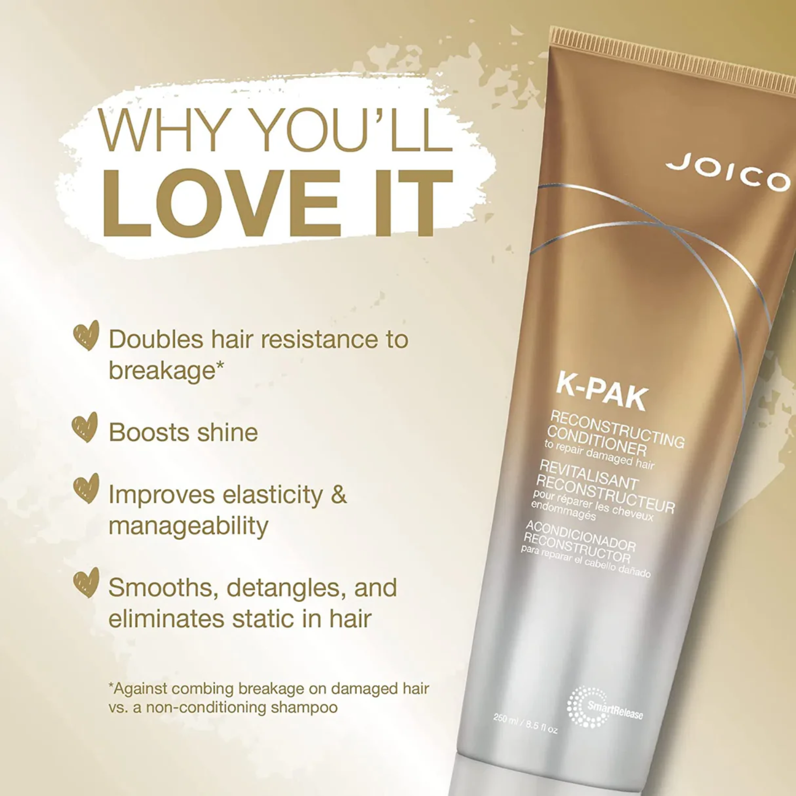 Joico K-PAK Reconstructing Conditioner (Repair & strength conditioner)