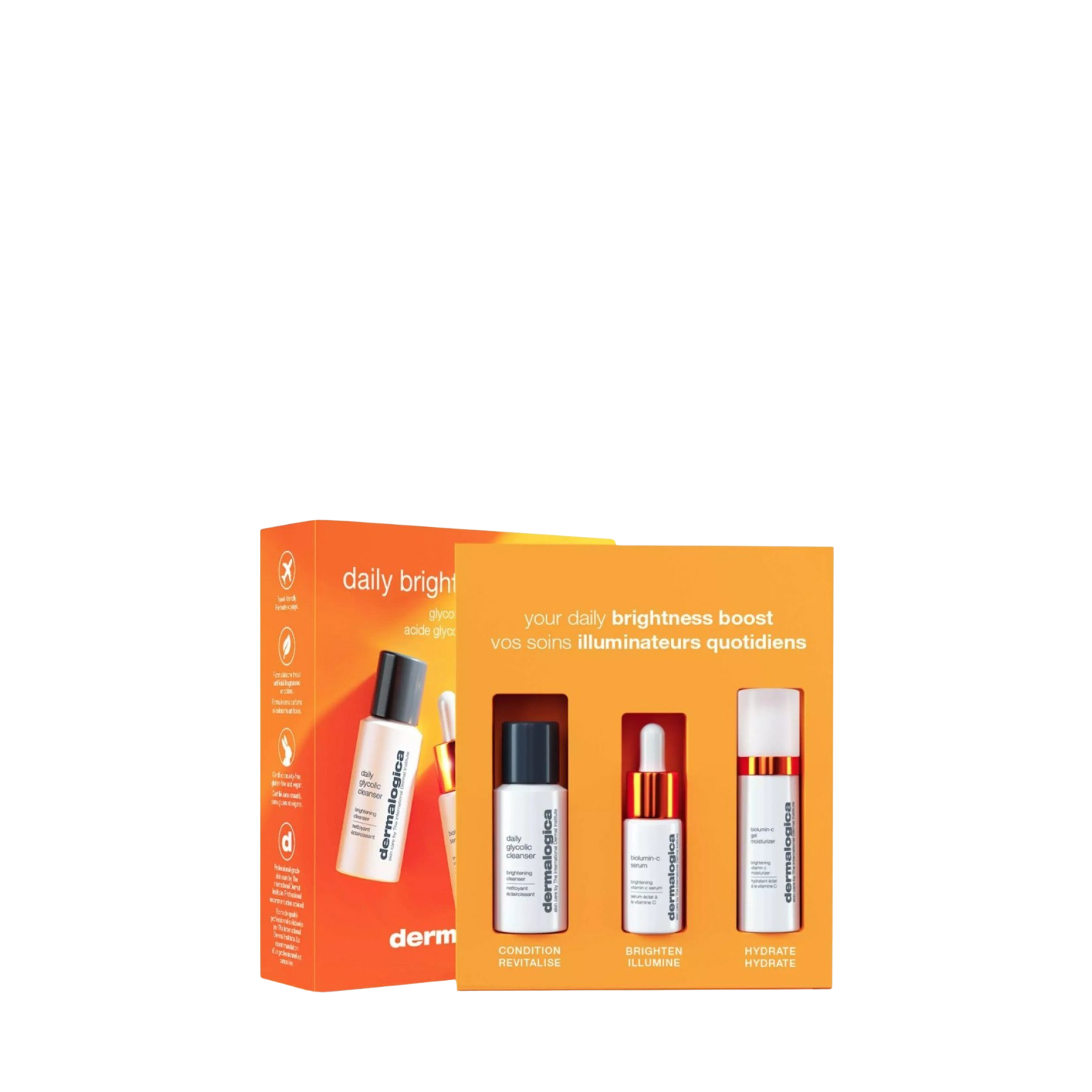 Dermalogica Daily Bright Booster Kit (3in1 brightening & tone-correcting skincare set)