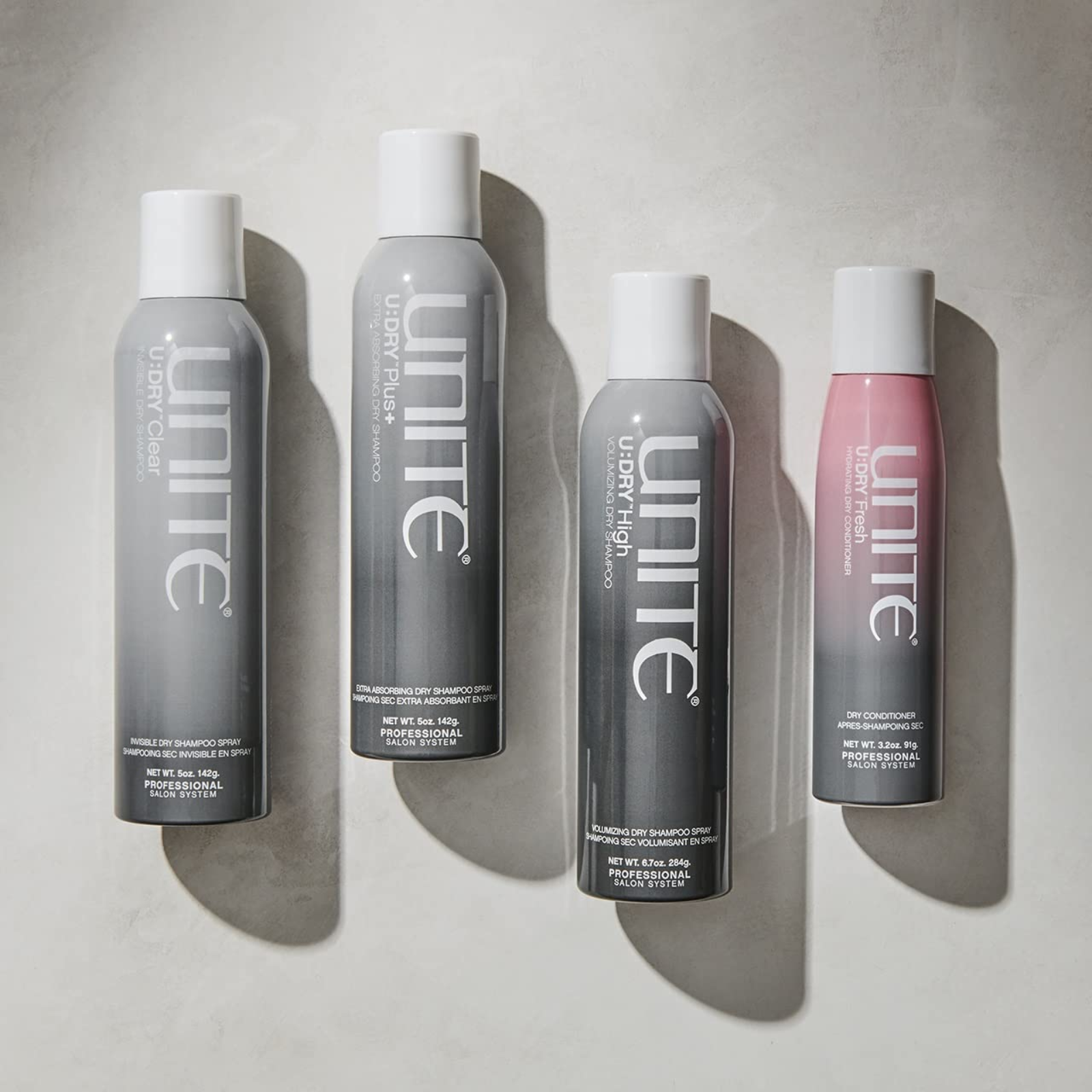 UNITE Hair U:DRY HIGH Dry Shampoo (High-performance oil absorber)