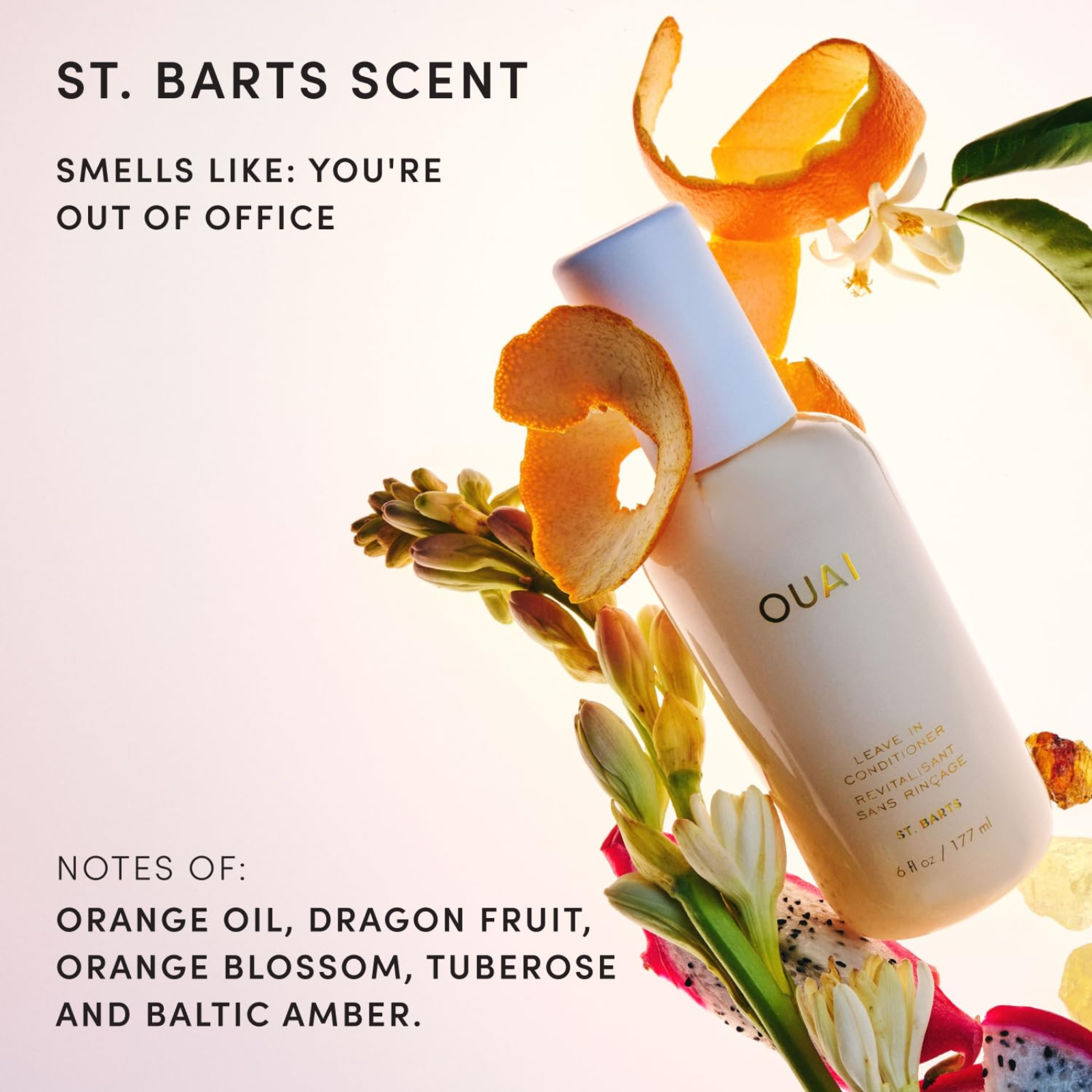 OUAI Leave-In Conditioner - St. Barts (Hydrating detangling leave-in conditioner)