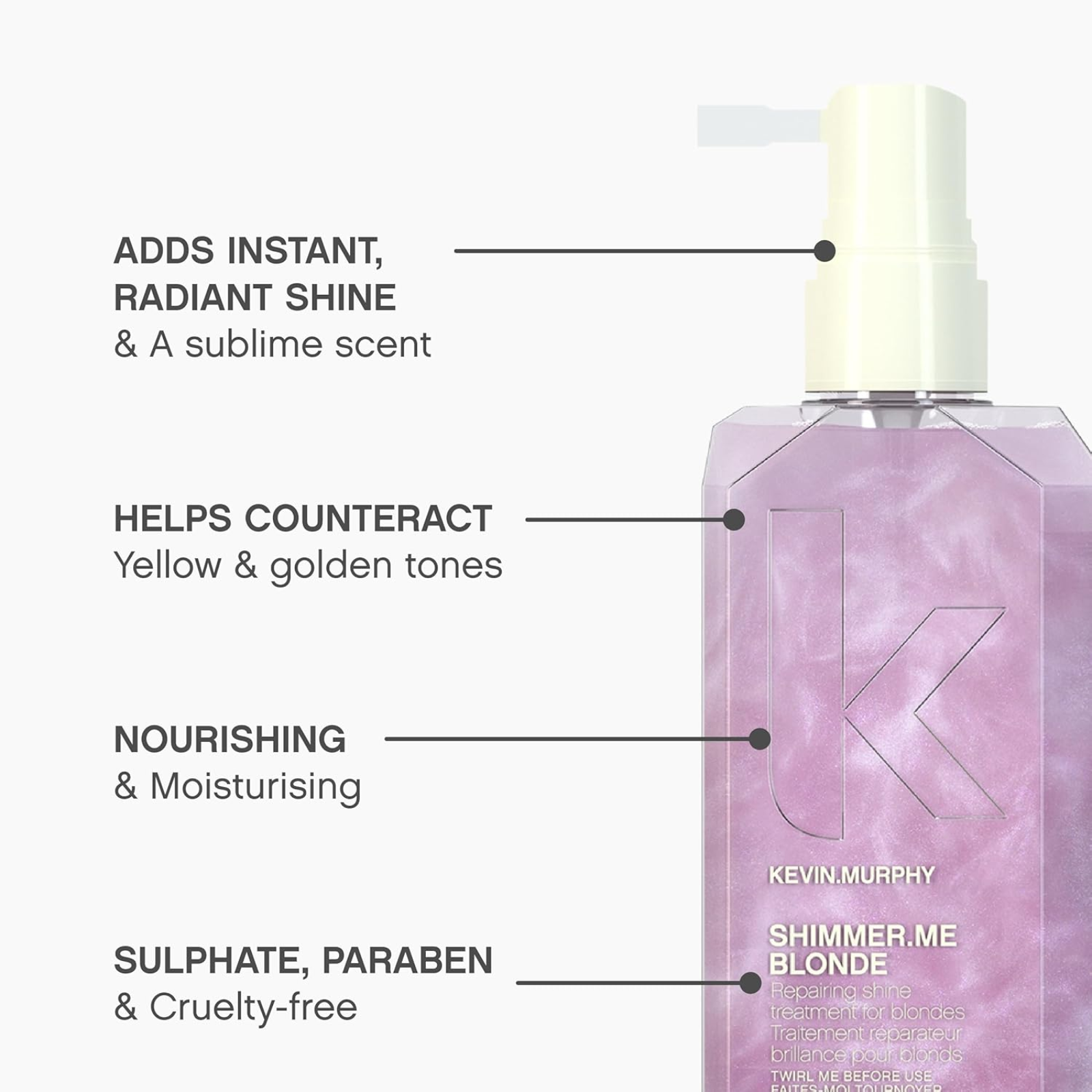 KEVIN.MURPHY SHIMMER.ME BLONDE (Illuminating blonde finishing treatment)
