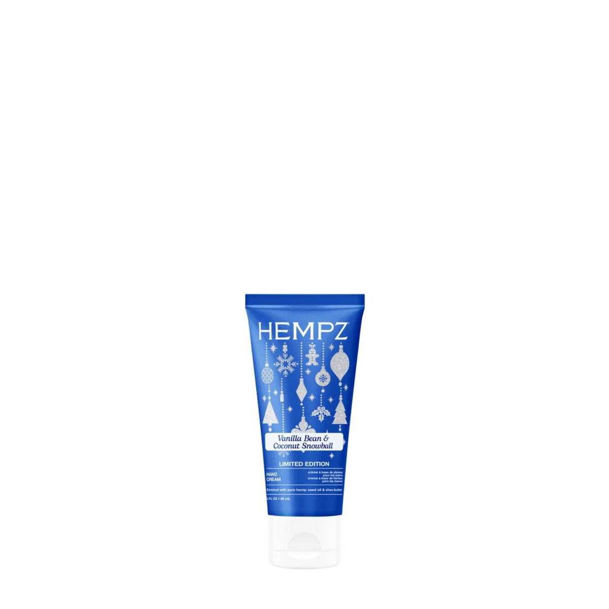 Hempz Vanilla Bean & Coconut Snowball Hand Cream (Nourishing hand moisturizer)