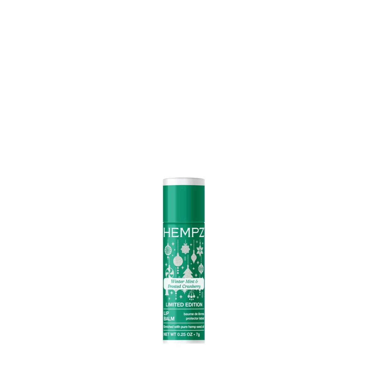 Hempz Winter Mint & Frosted Cranberry Lip Balm (Hydrating winter lip balm)