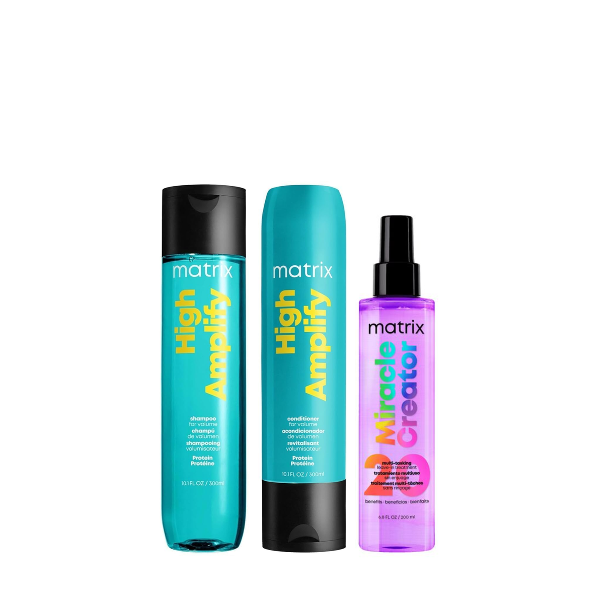 Matrix High Amplify Holiday Kit (3in1 weightless volume and body-enhancing hair care set)